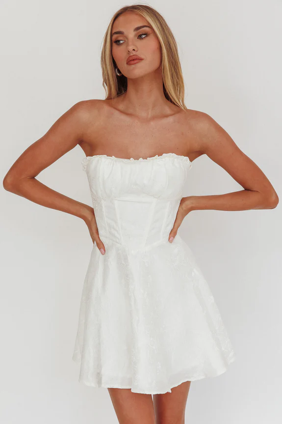 Savanna Corset Bodice Mini Dress