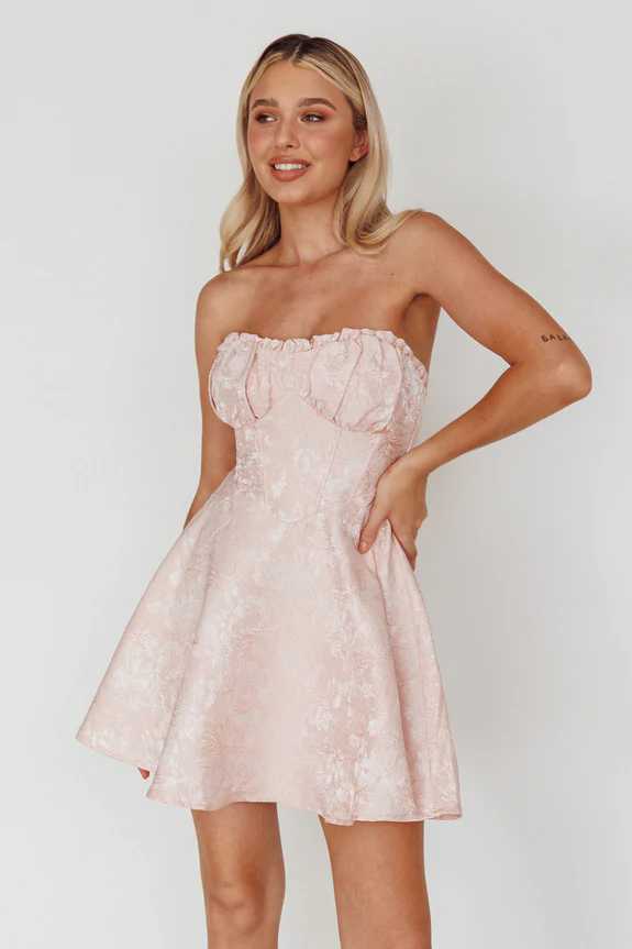 Savanna Corset Bodice Mini Dress