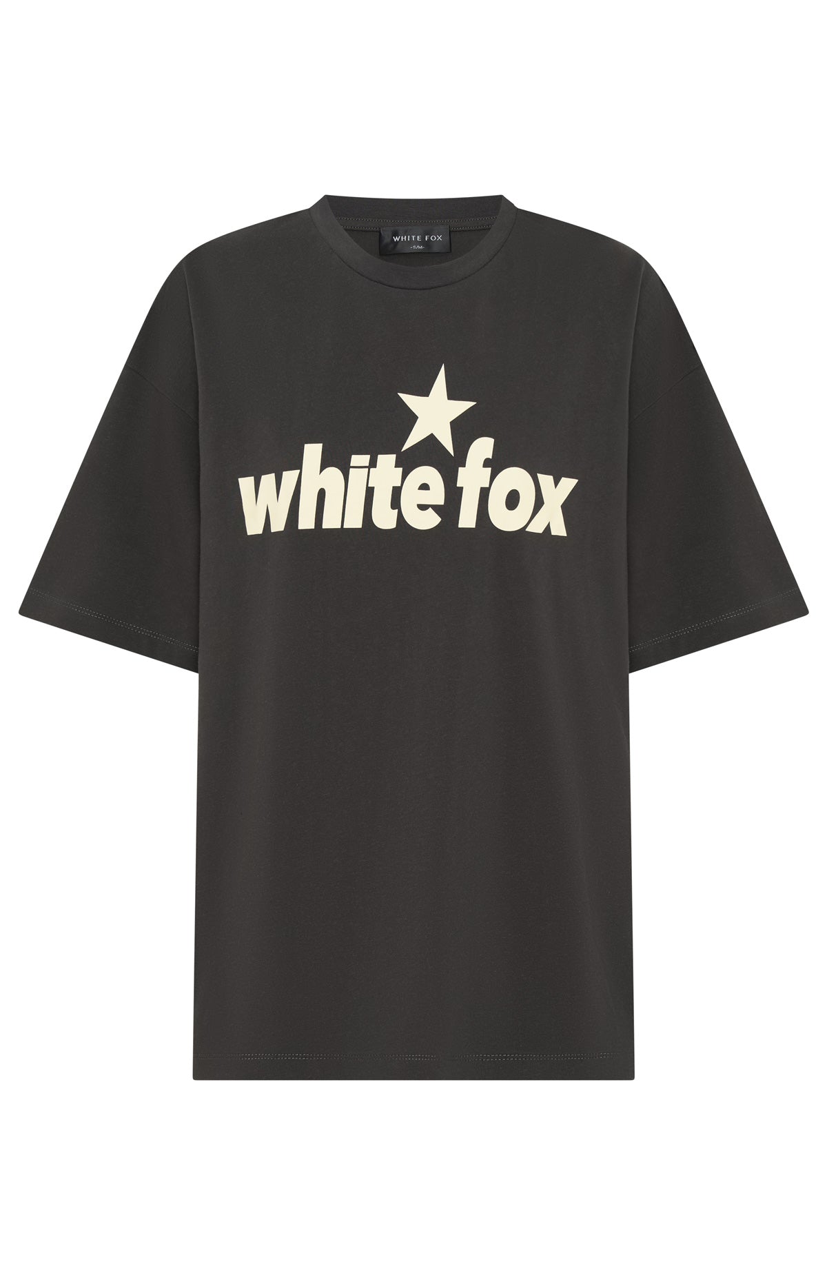 From The Archives Charli Oversized Tee Charcoal