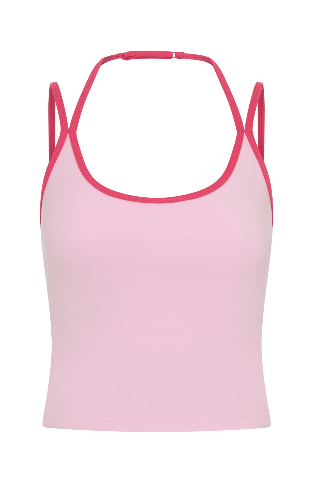 Power Boost Crop Marshmallow/Pink