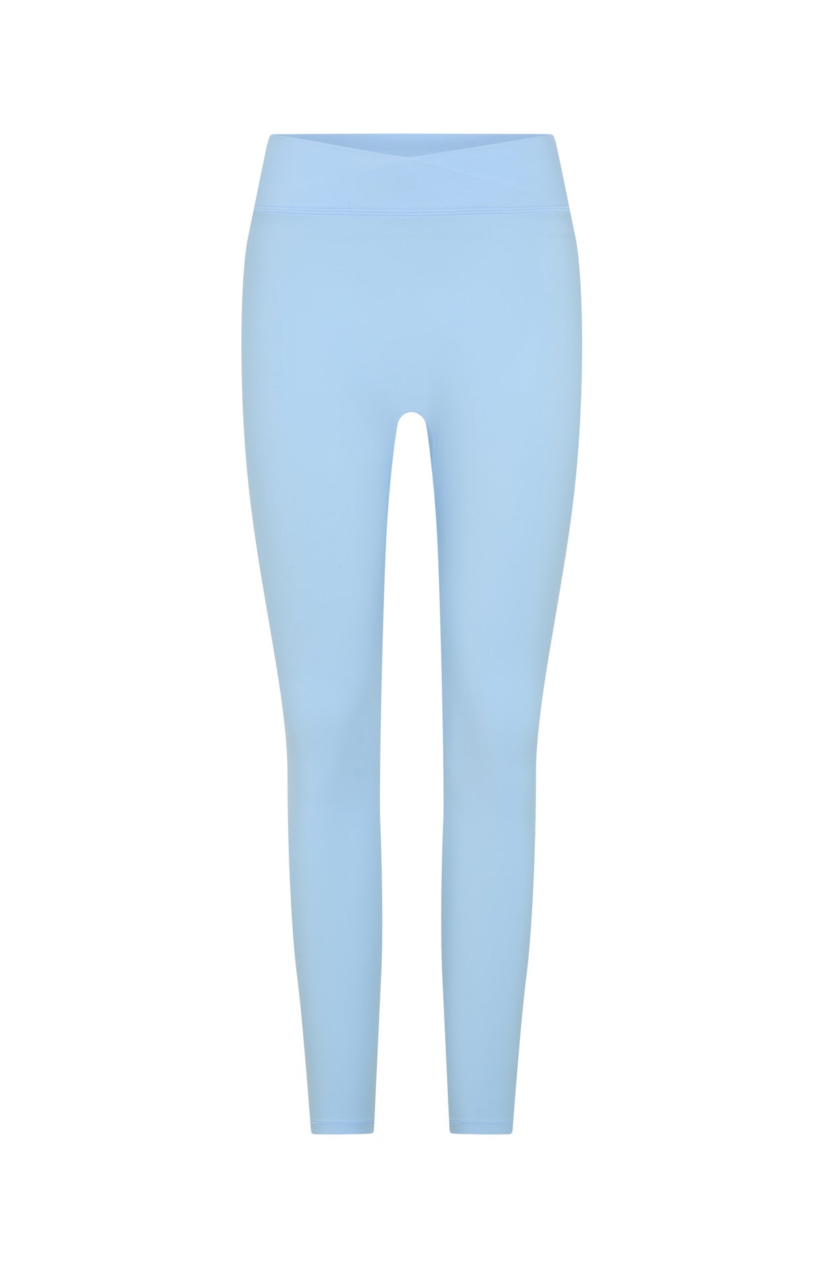 Ready Set Go Cross Front Leggings Baby Blue