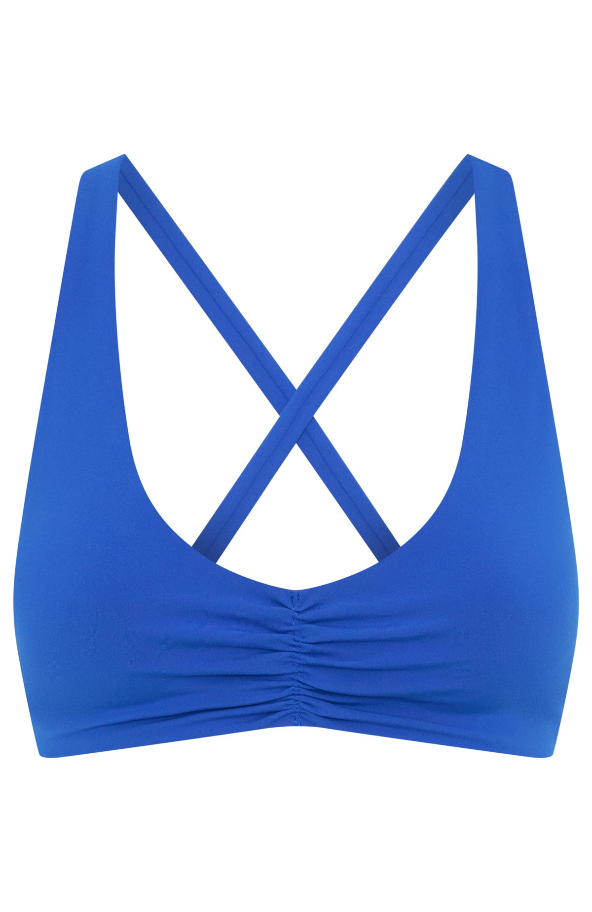 Race Me Sports Bra Electric Blue