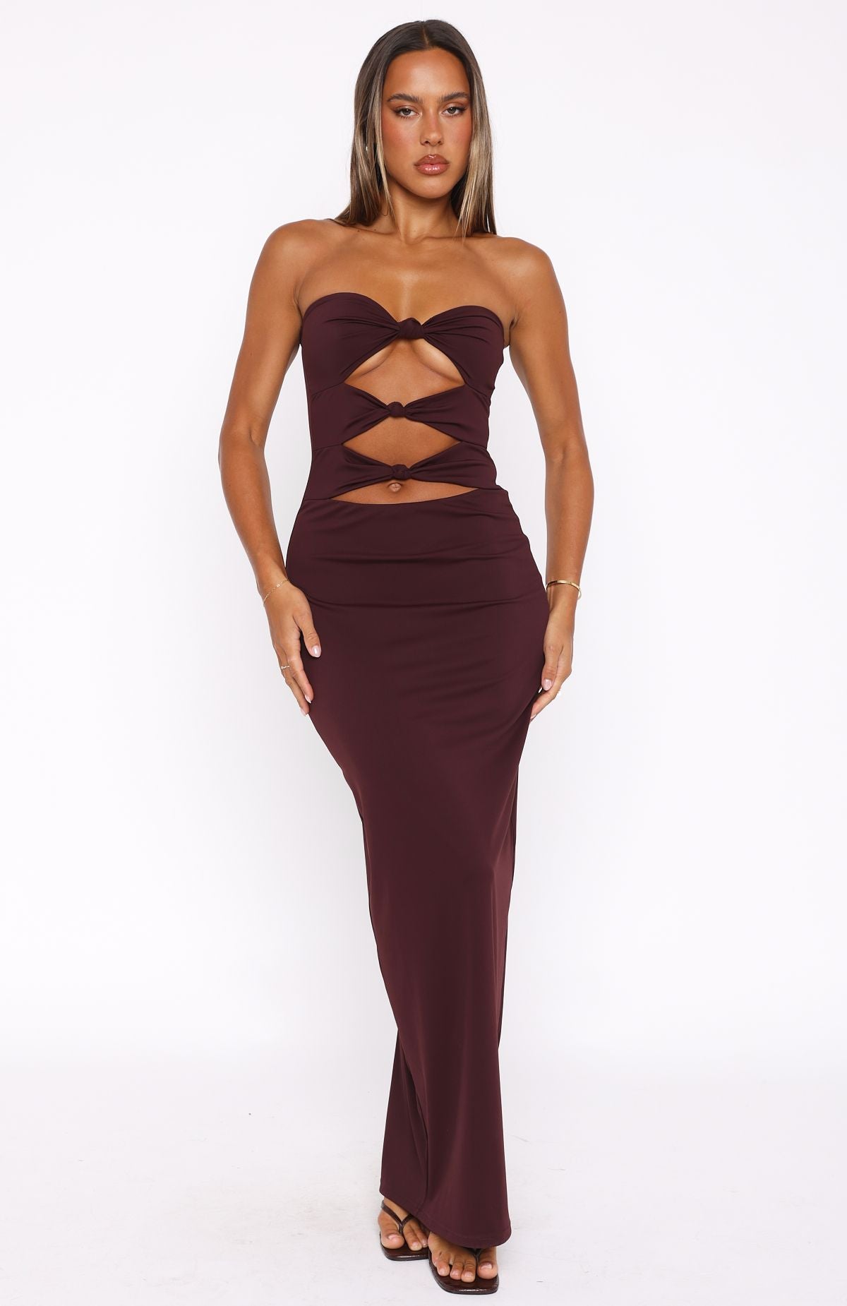 Life After Love Maxi Dress Chocolate