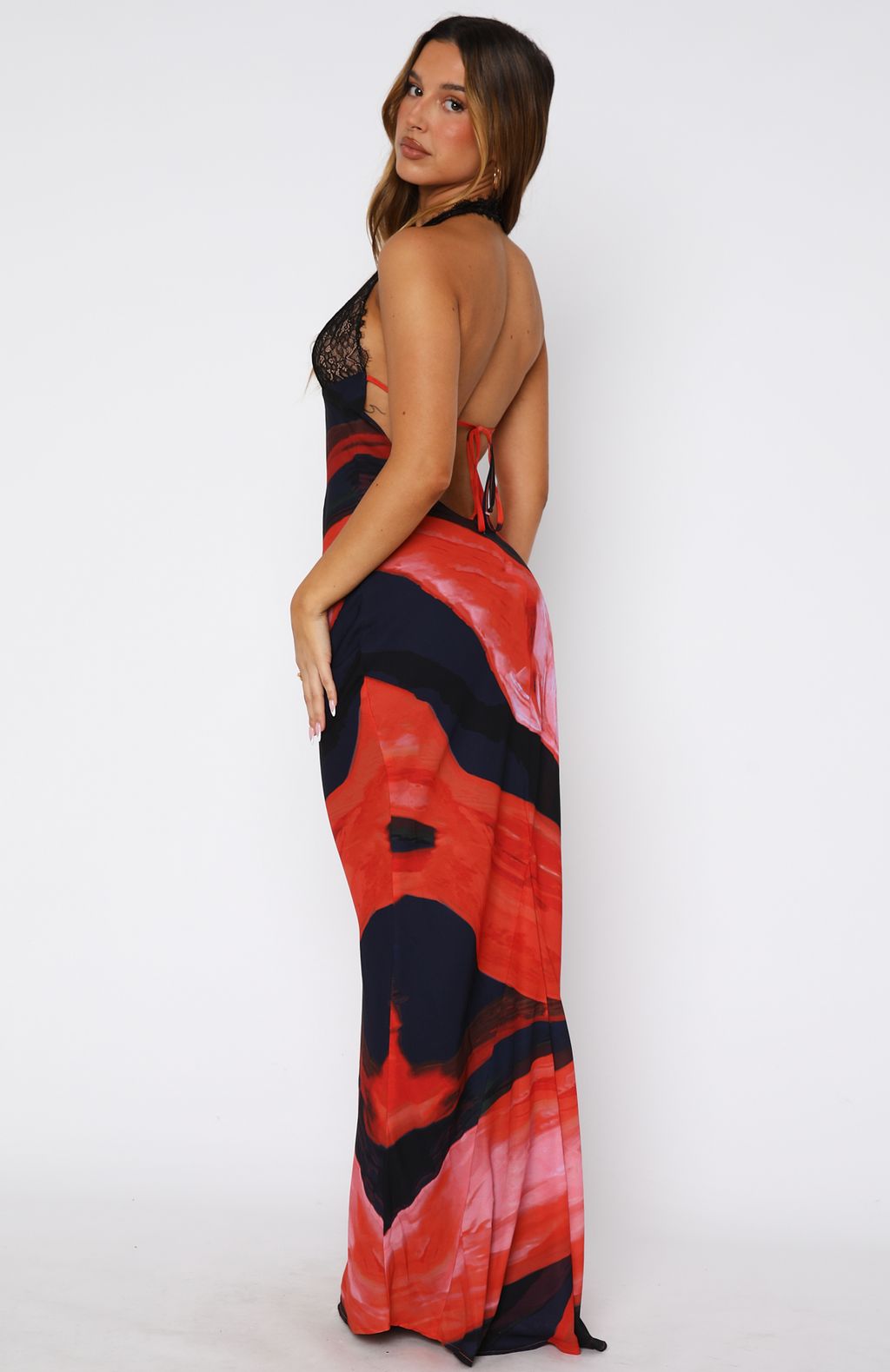 Beyond The Stars Maxi Dress Radiant Petal