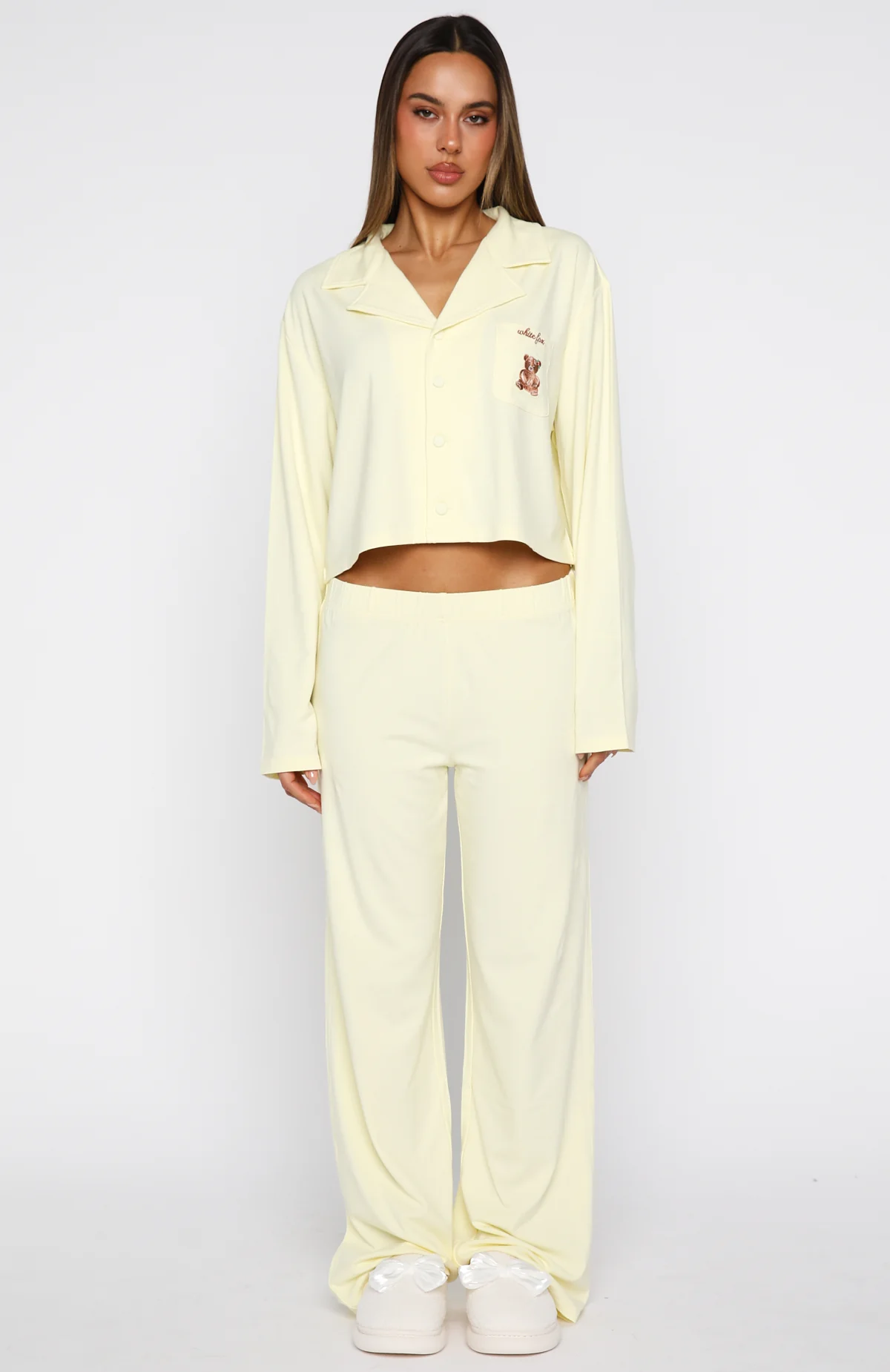 Bedtime Bliss Pyjama Set Lemon