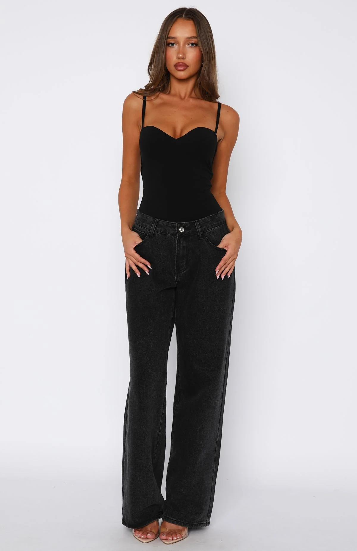 Stuck To You Bodysuit Black