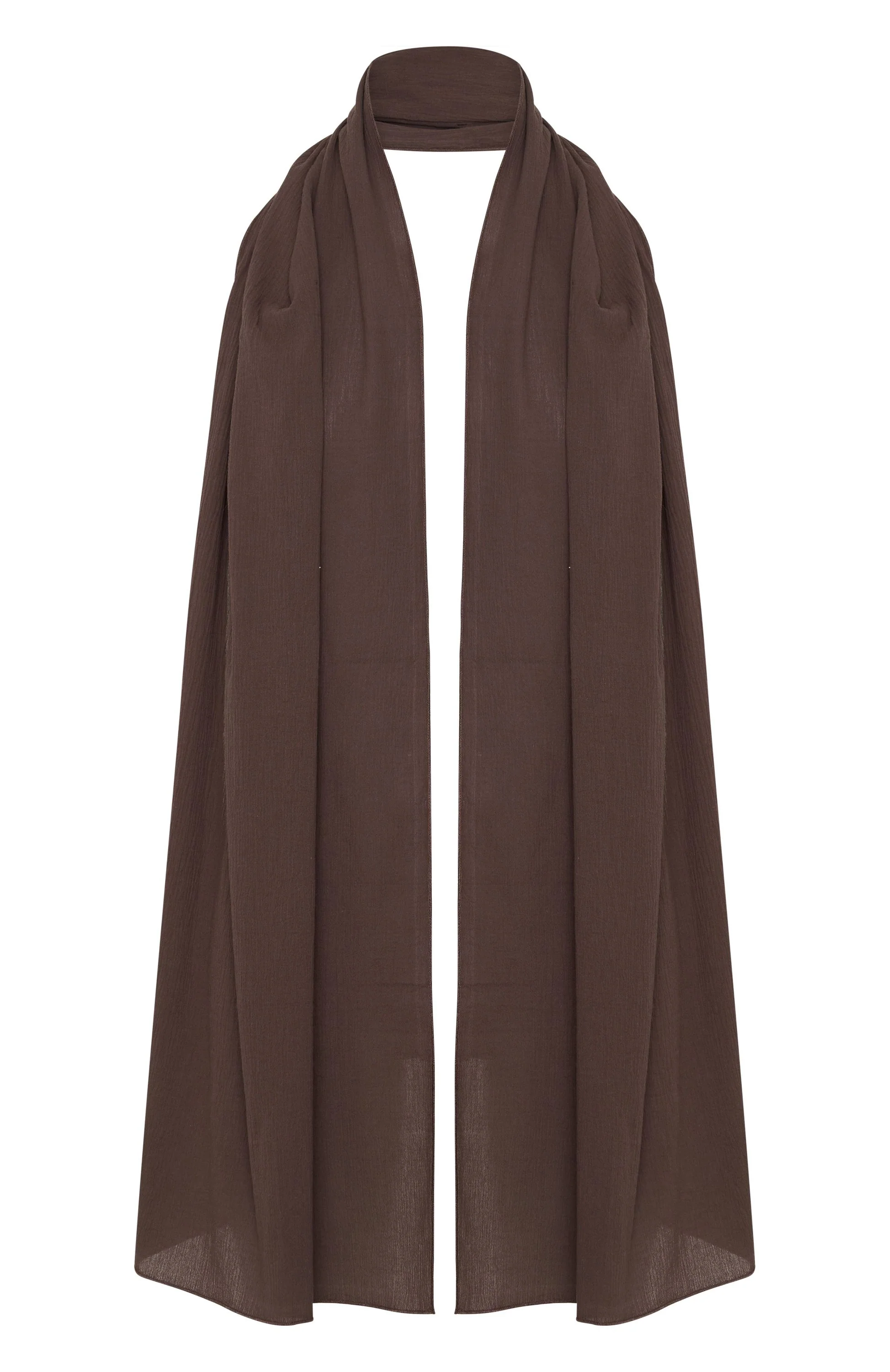 Coming Up Scarf Chocolate