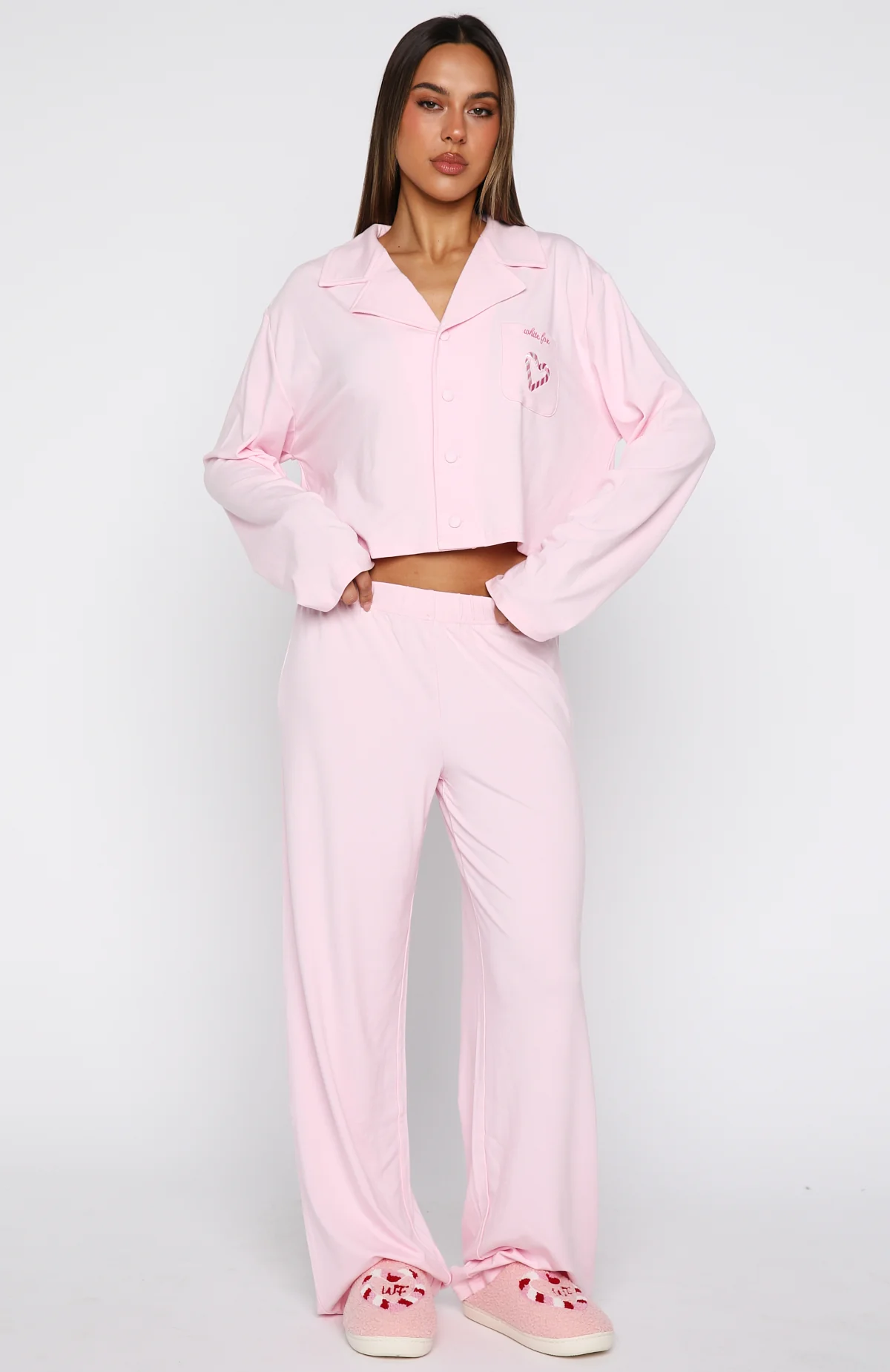 Bedtime Bliss Pyjama Set Soft Pink