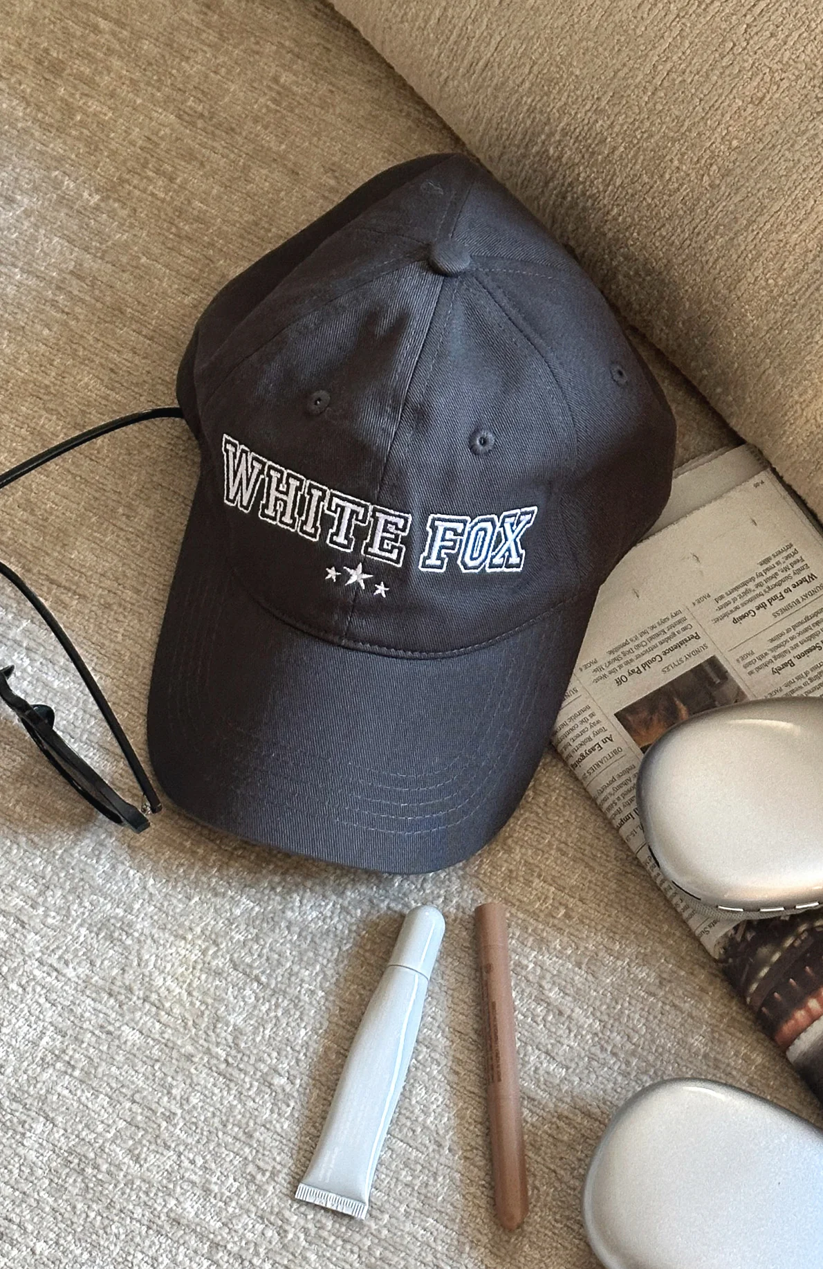 Social Season Cap Charcoal