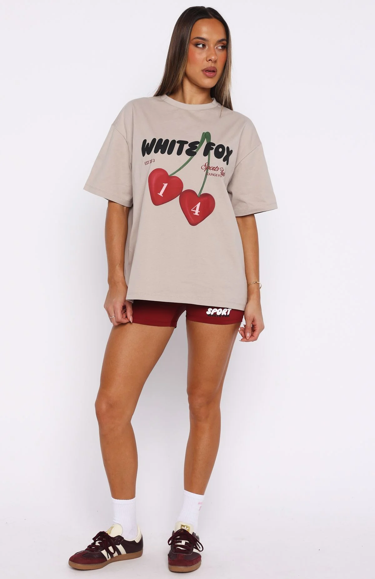 Club 14 Trinity Oversized Tee Moon