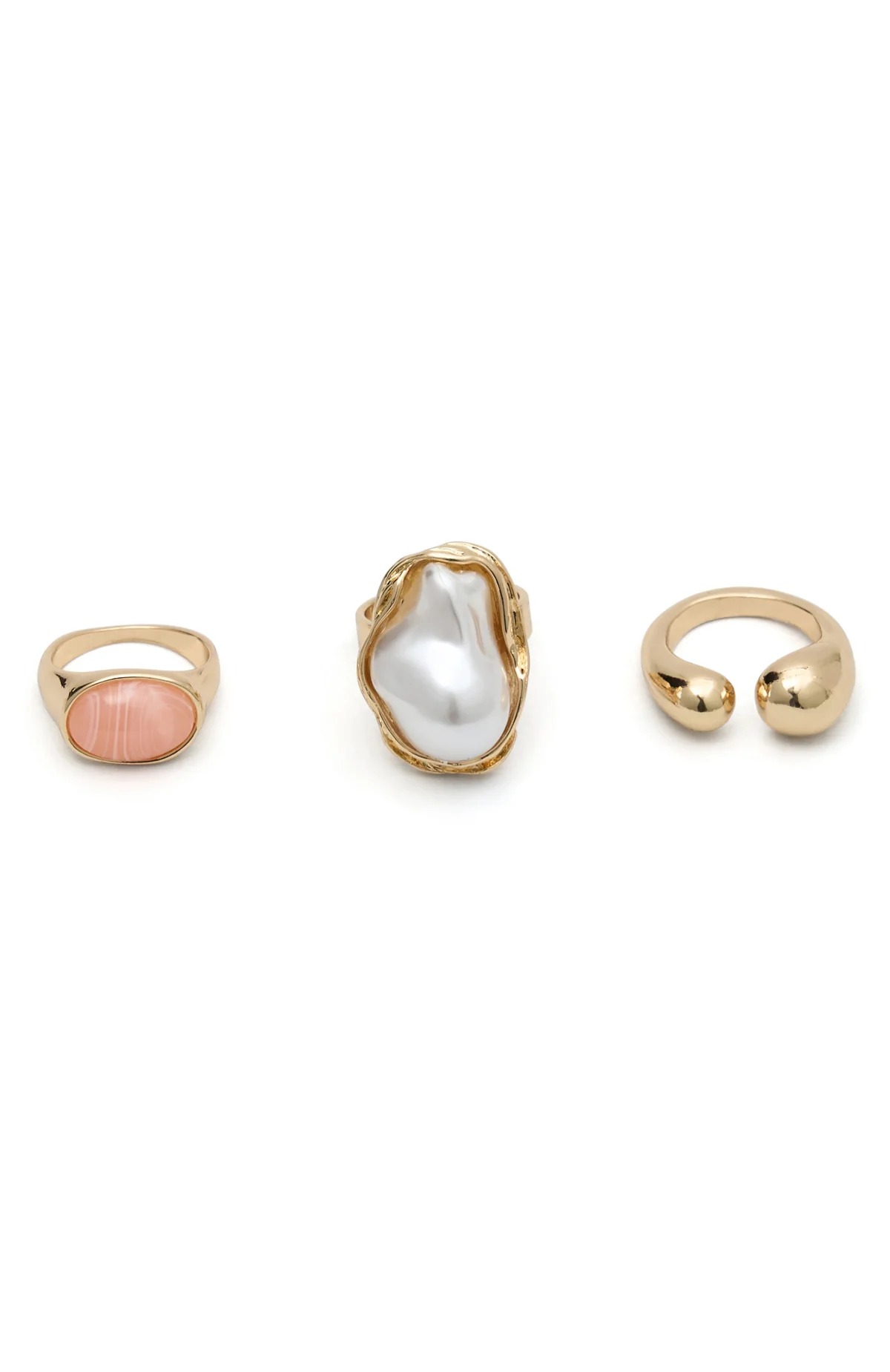 Anita Ring Set Gold