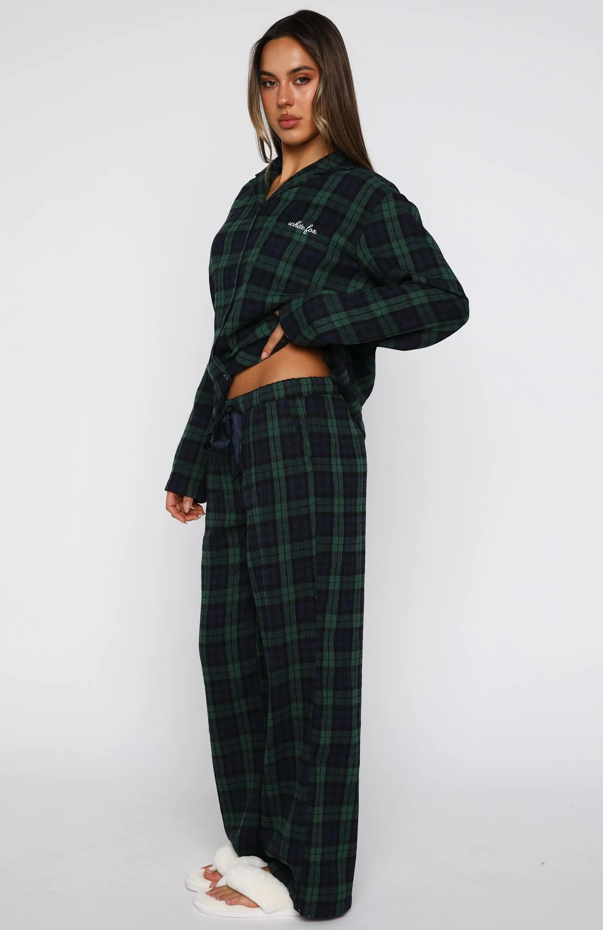 That Time Of Year Pyjama Pants Green/Navy