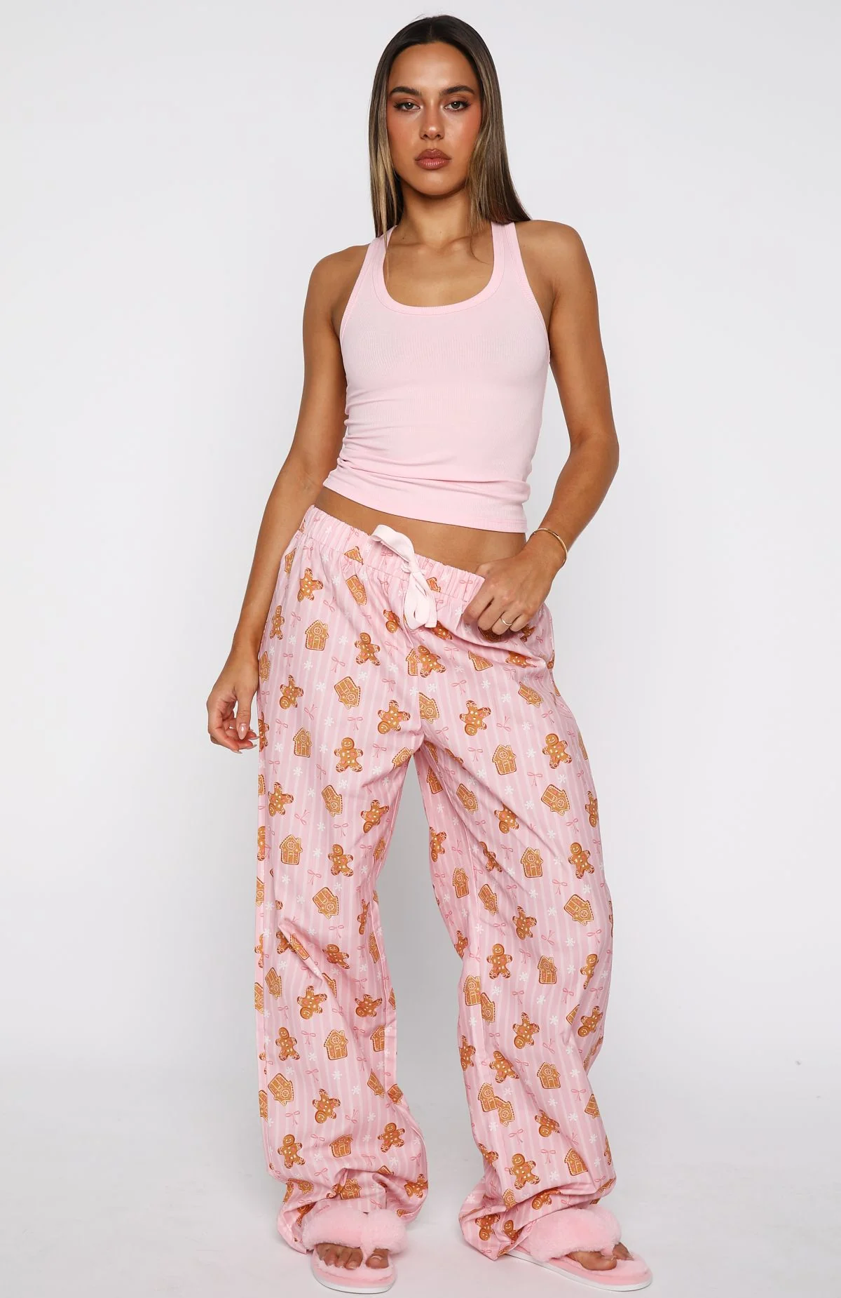 Sweetheart Pyjama Pants Gingerbread Twist