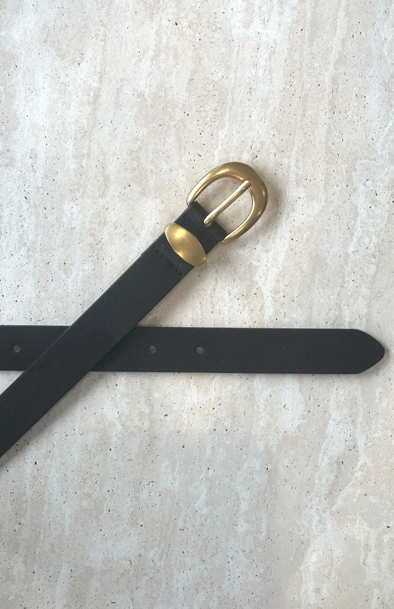Milo Belt Black/Gold