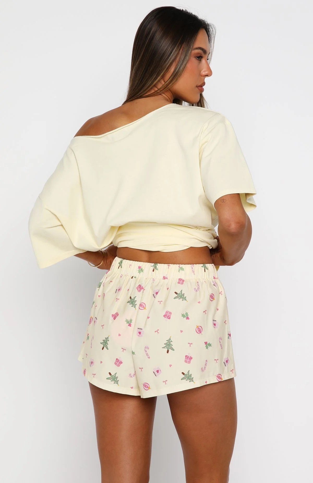 Sweetheart Pyjama Short Festive Flicker