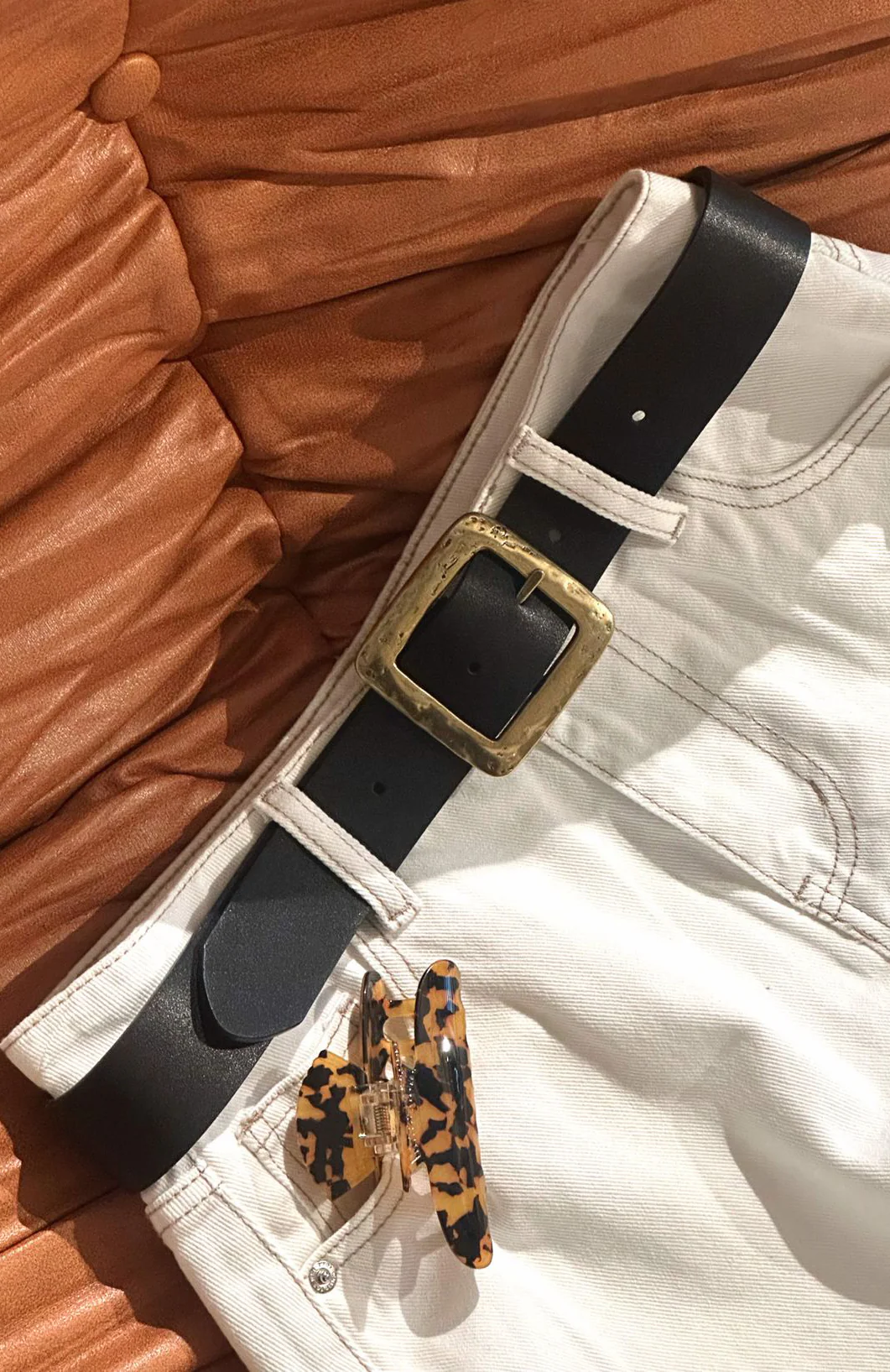 Esme Belt Black/Gold