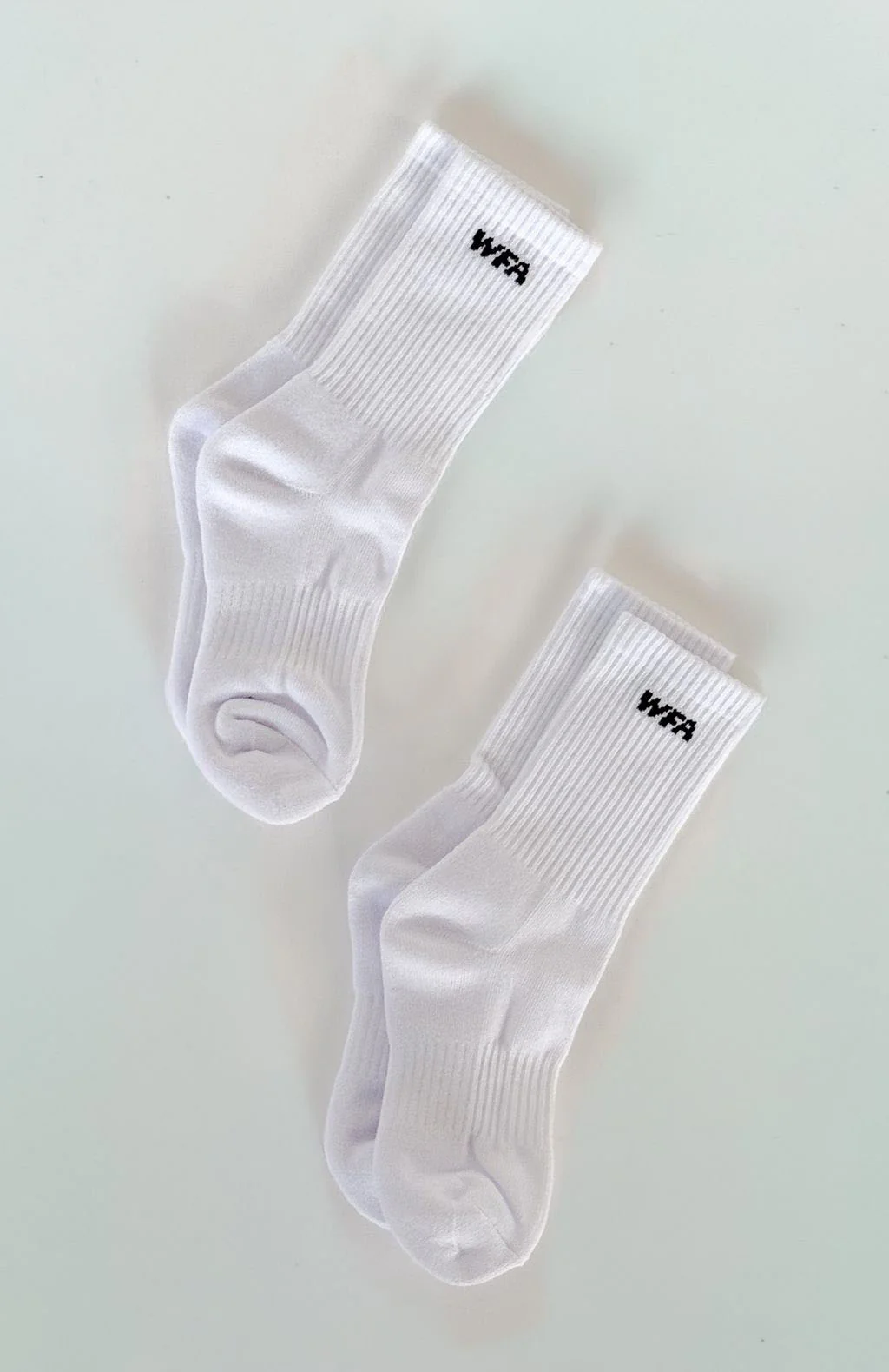 WFA 2 Pack Socks White/Black