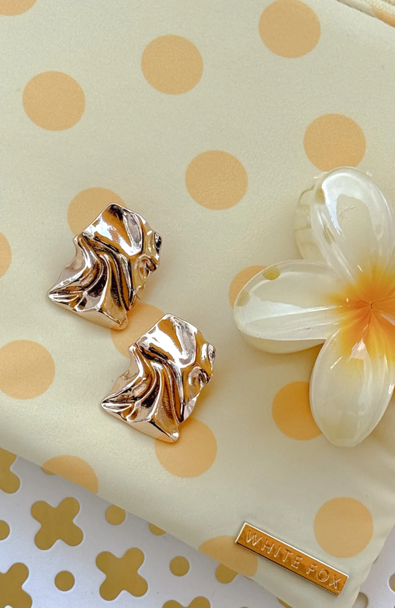 Wisteria Earrings Gold