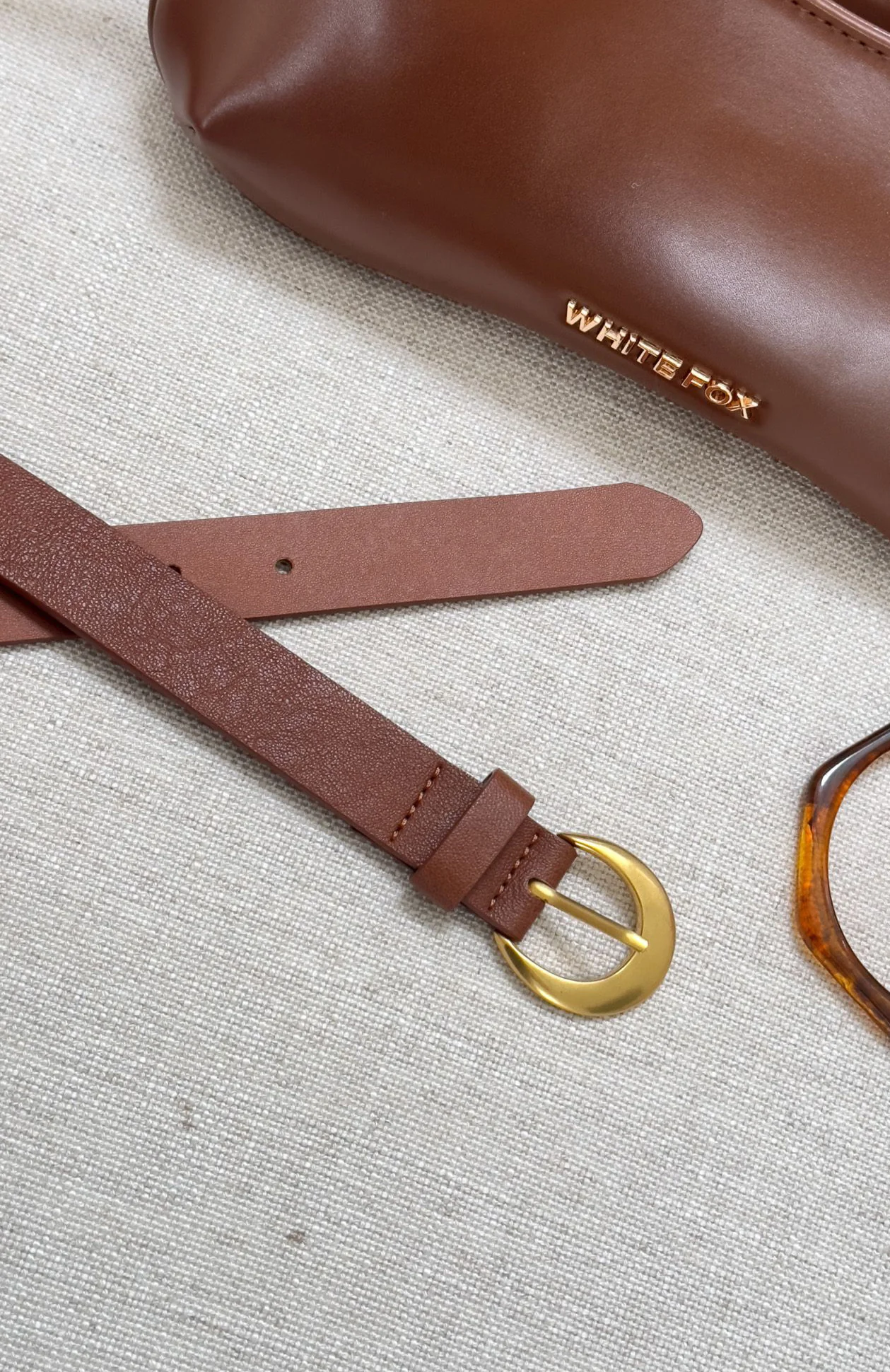 Titan Belt Burnt Caramel/Vintage Gold