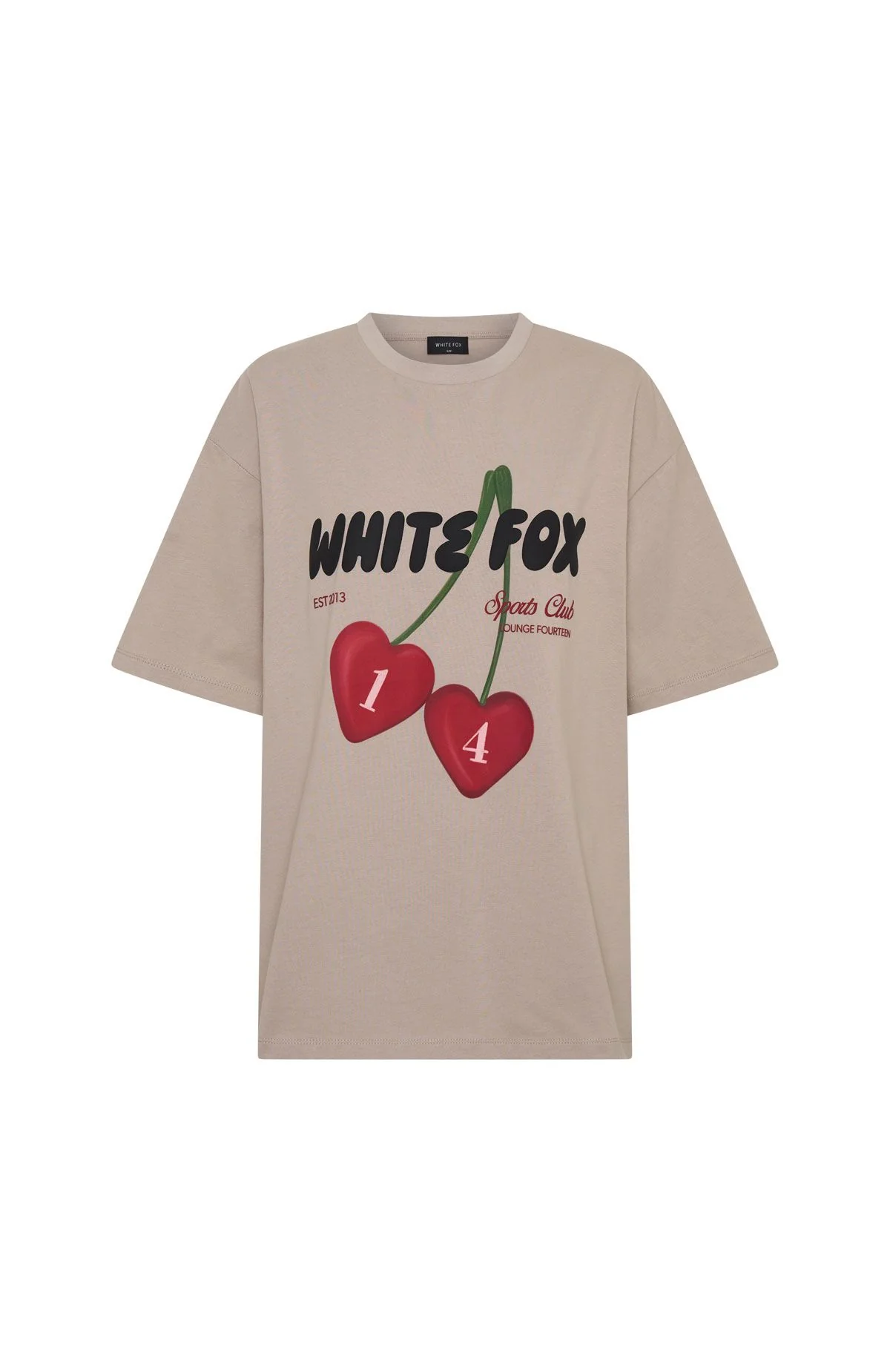 Club 14 Trinity Oversized Tee Moon