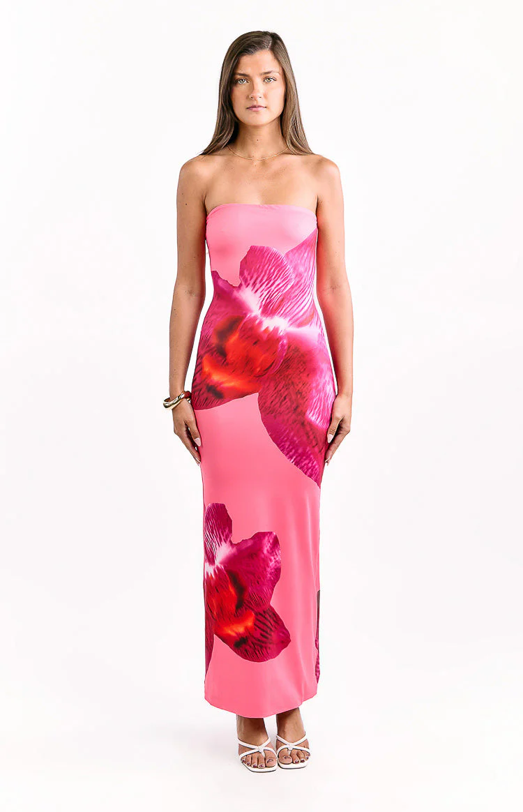 Arizona Pink Orchid Maxi Dress