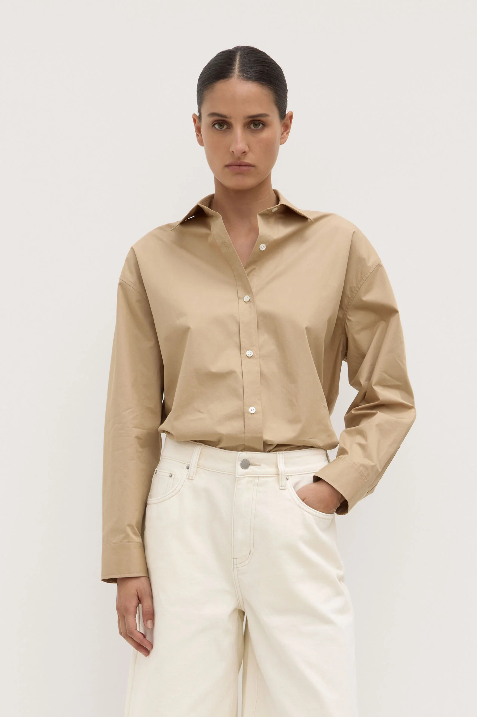 Marigold Poplin Shirt