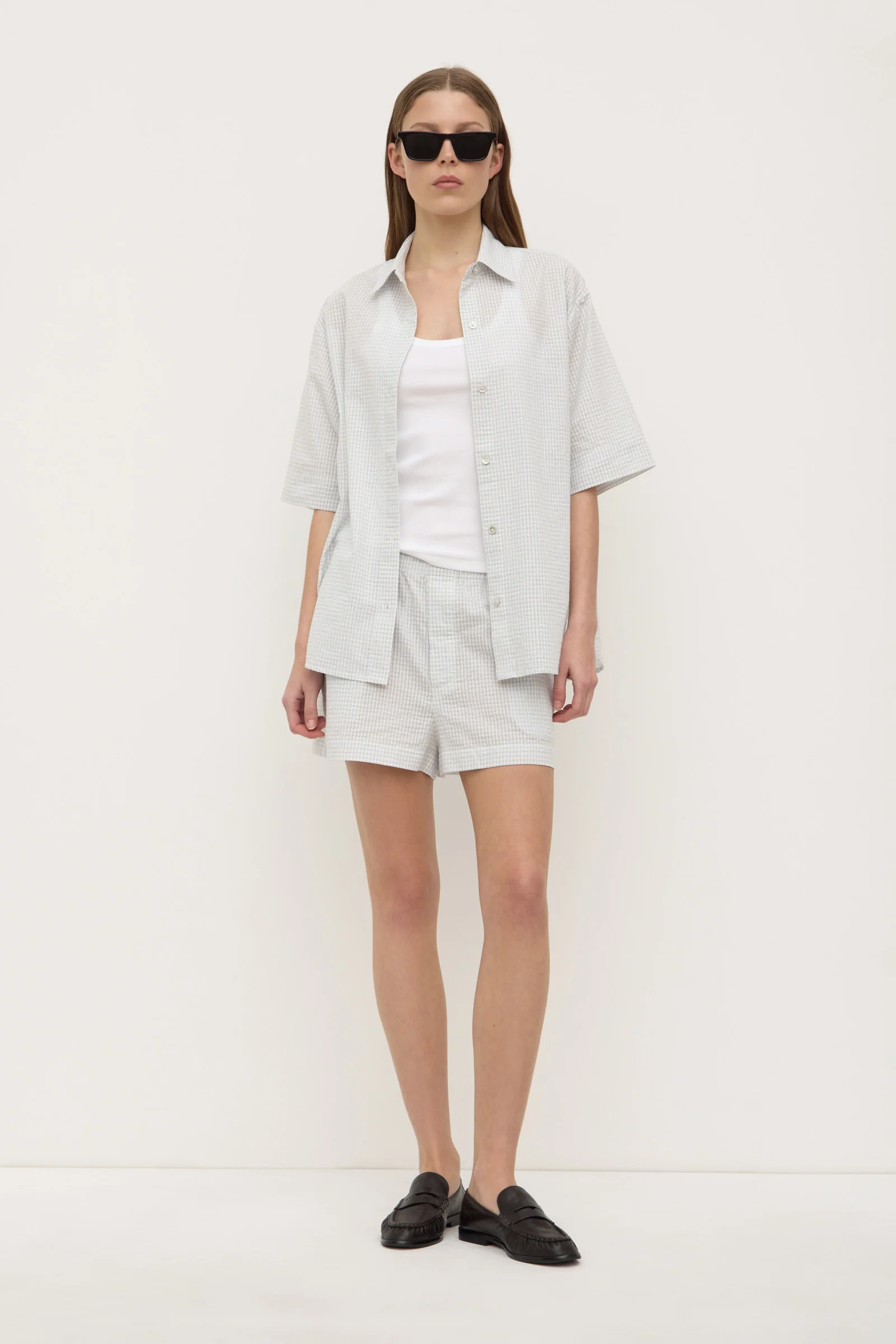 Zadie Check Short Sleeve Shirt