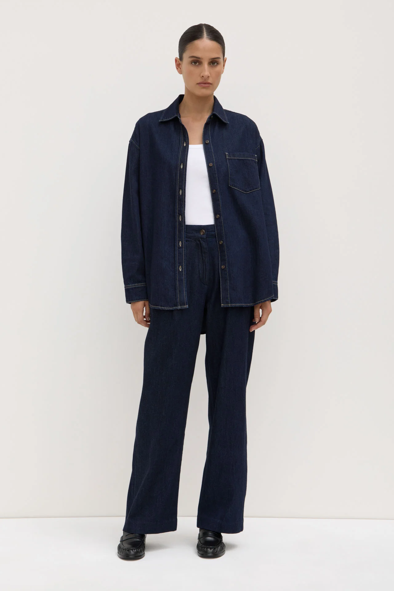 Kiera Recycled Denim Shirt