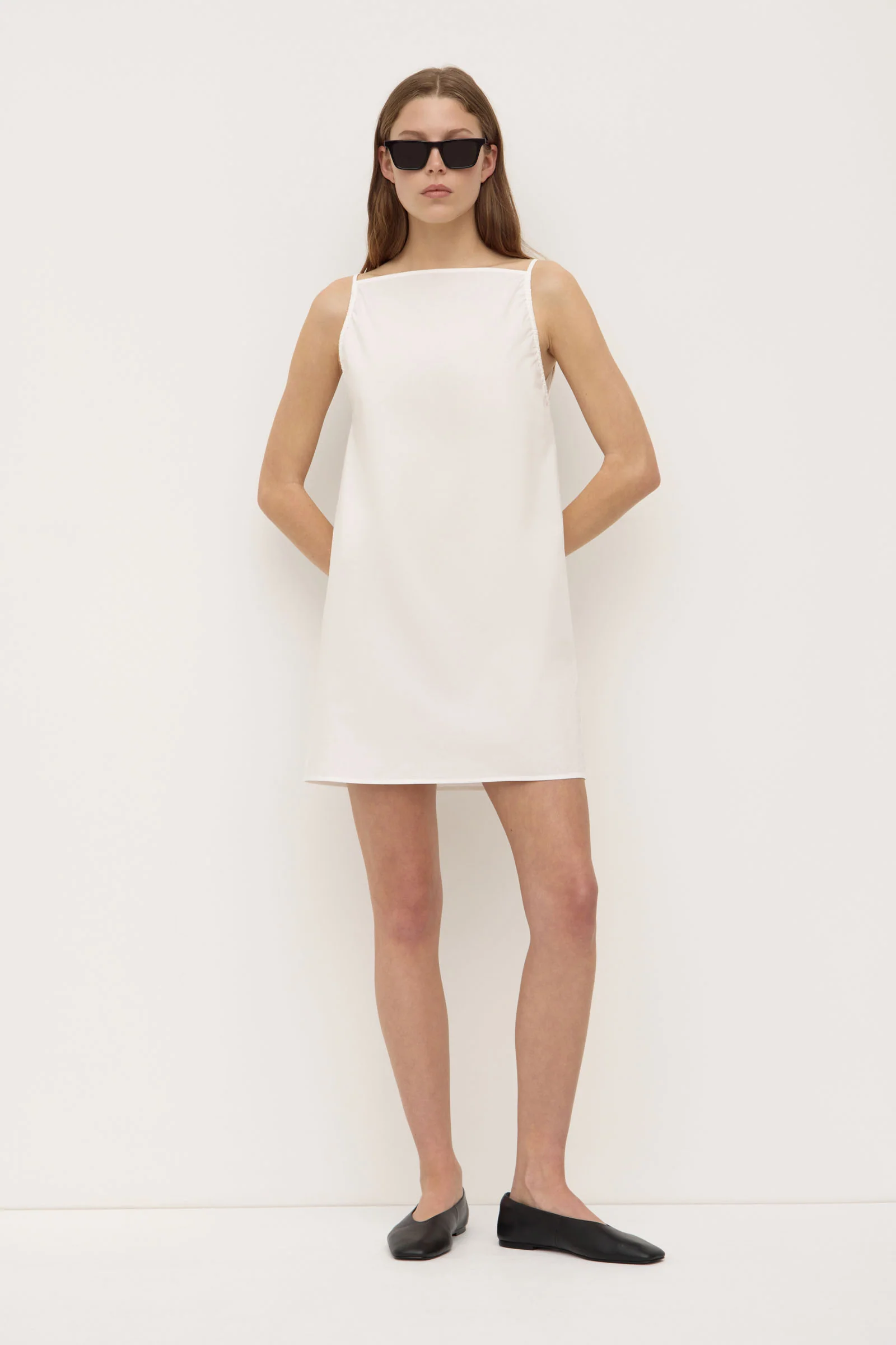 Annie Poplin Mini Dress