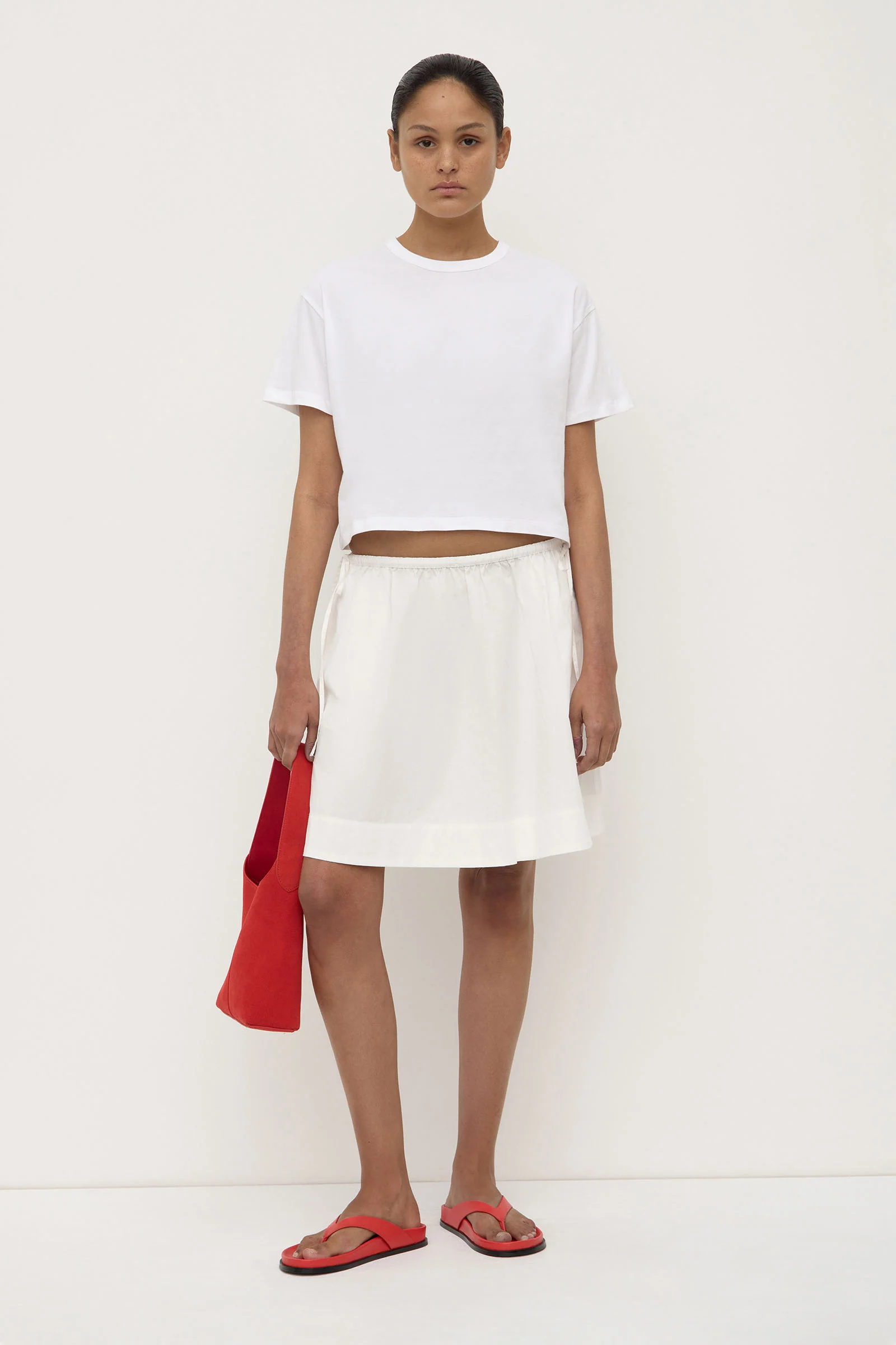 Bella Poplin Skirt