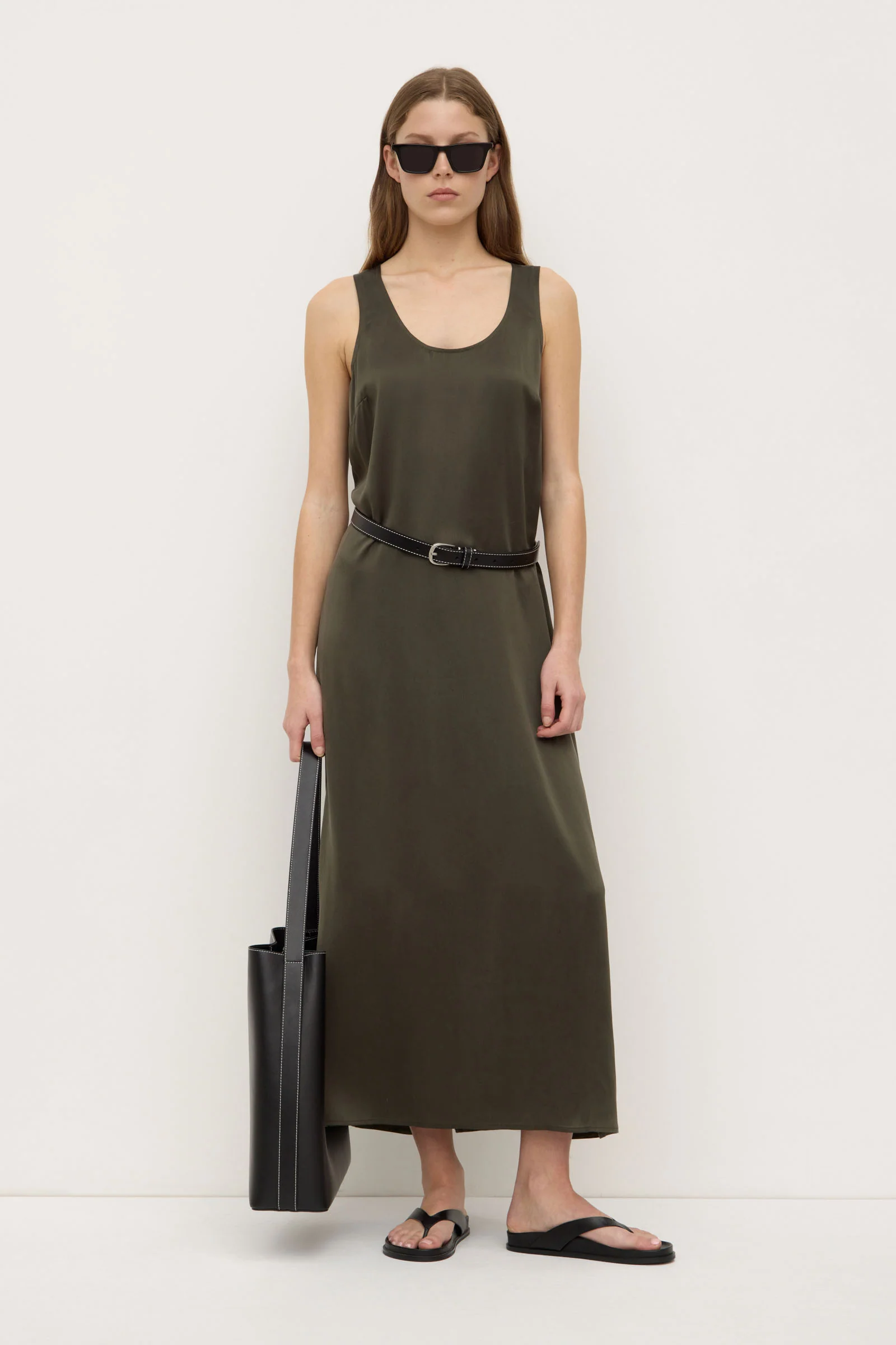 Pippa Silk Tank Dress