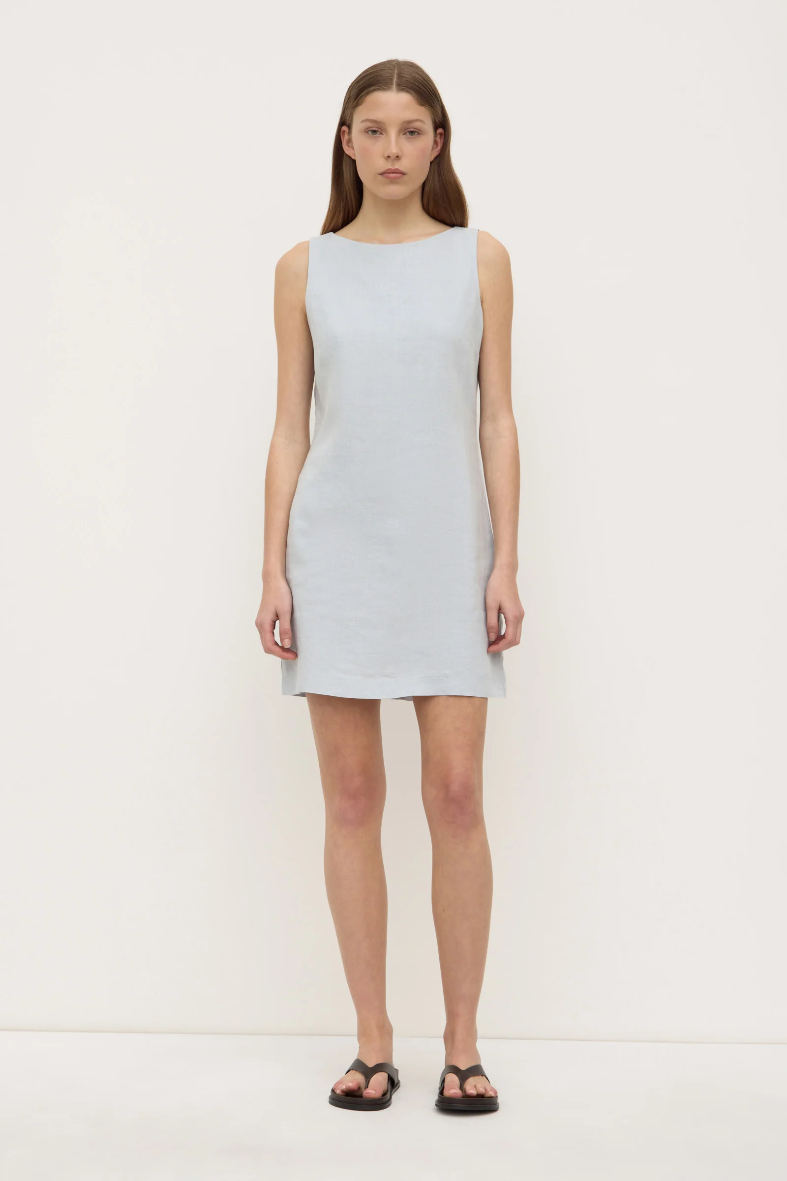 Nadine Linen Mini Dress