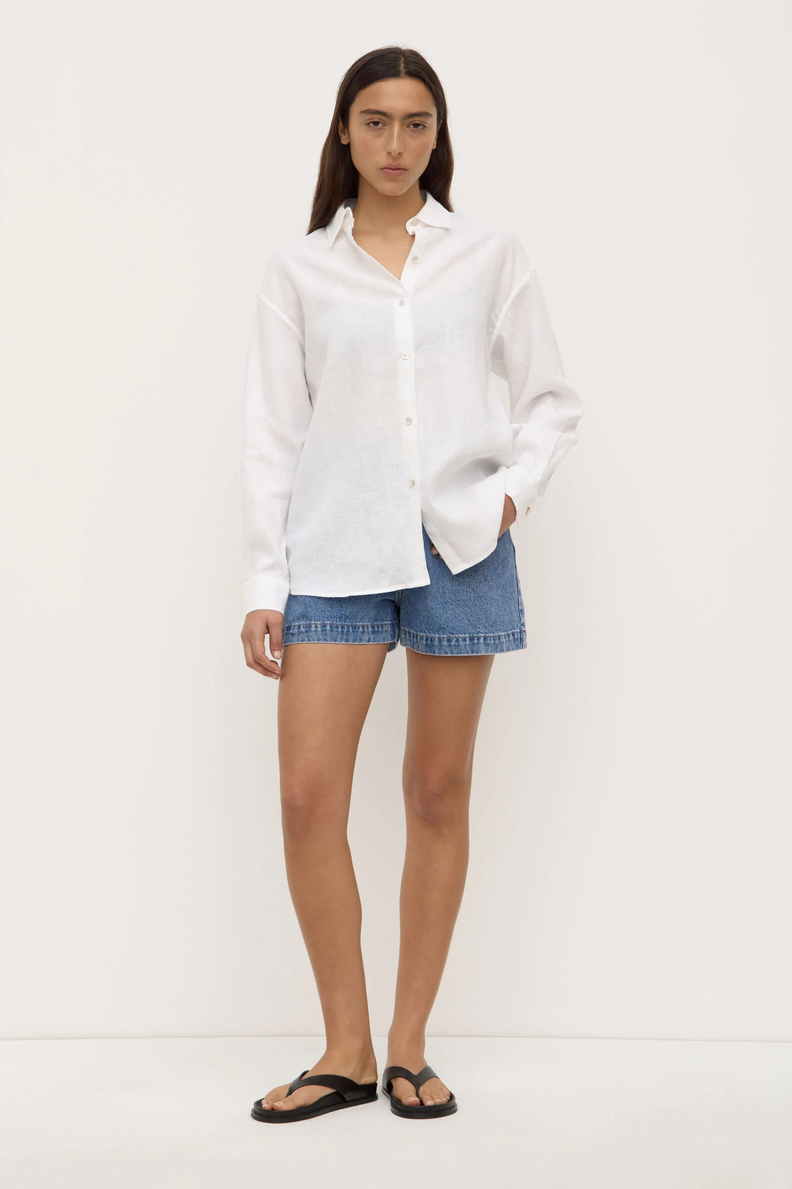 Womens Everyday Linen Shirt