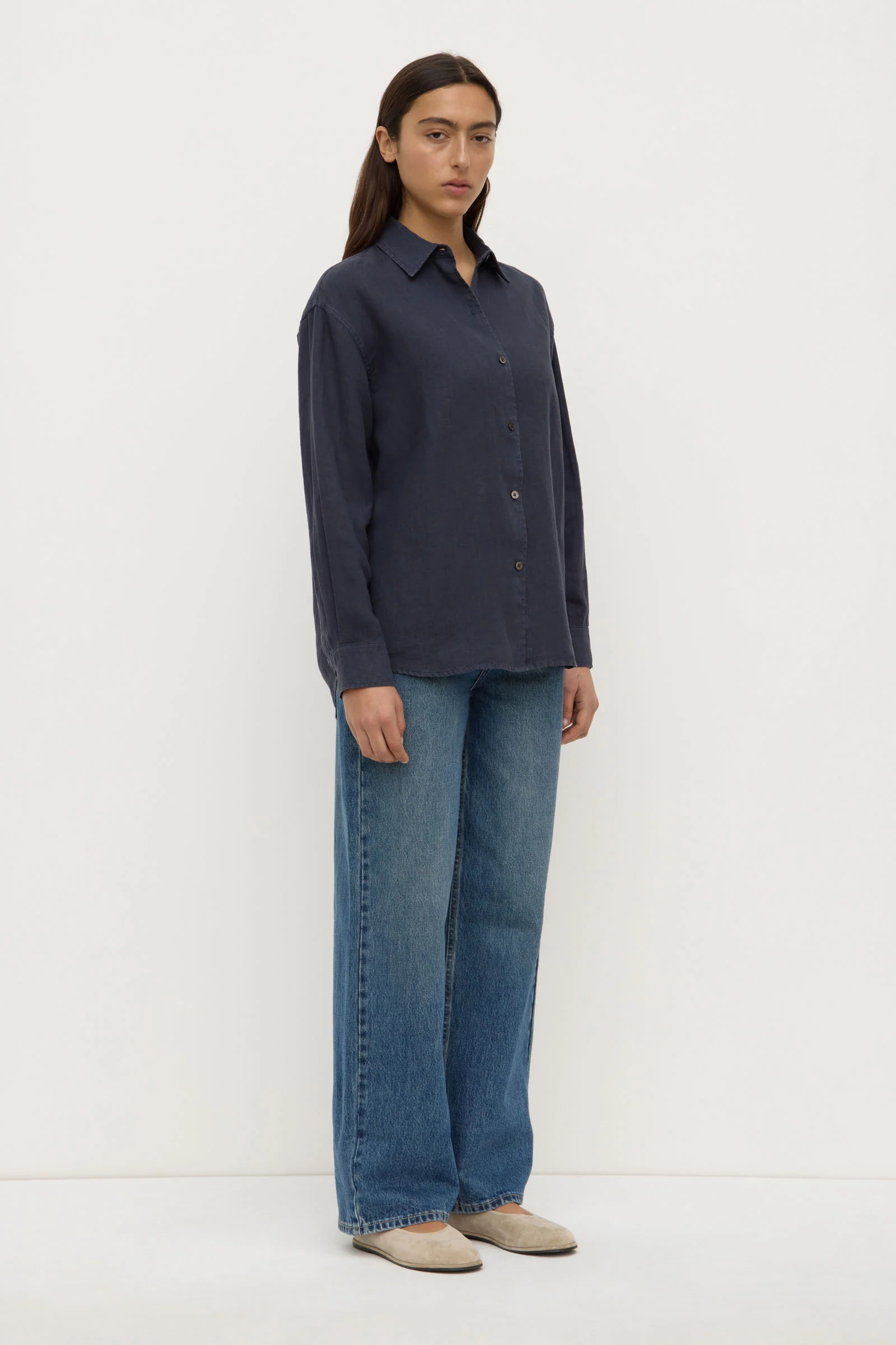 Womens Everyday Linen Shirt