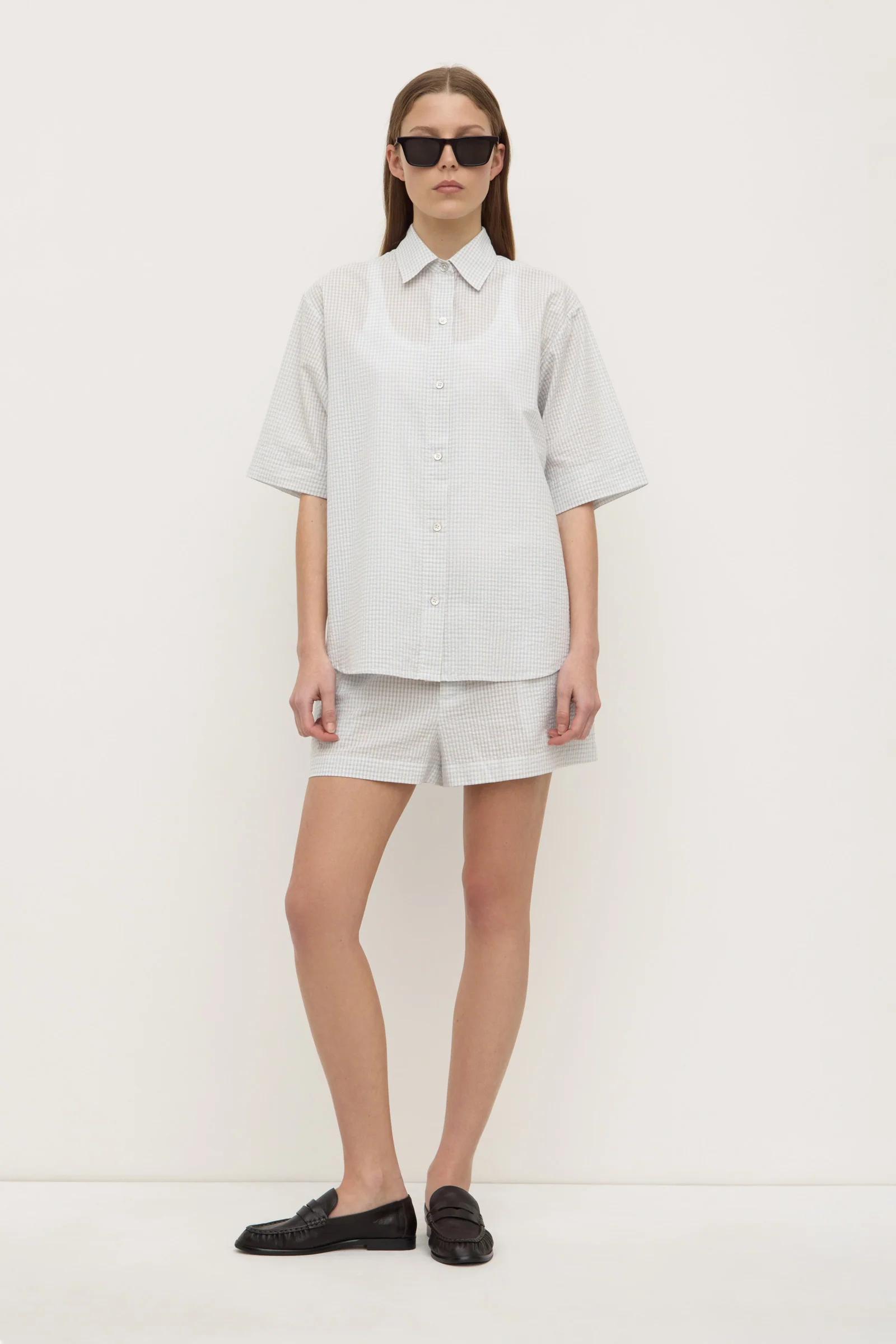 Zadie Check Short Sleeve Shirt