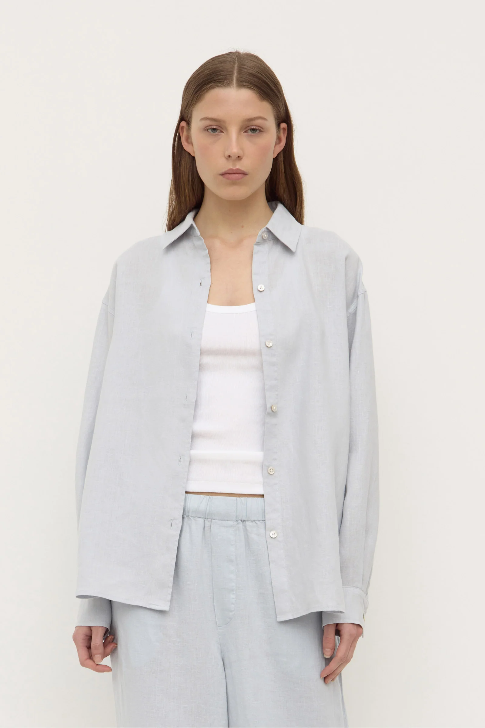 Womens Everyday Linen Shirt