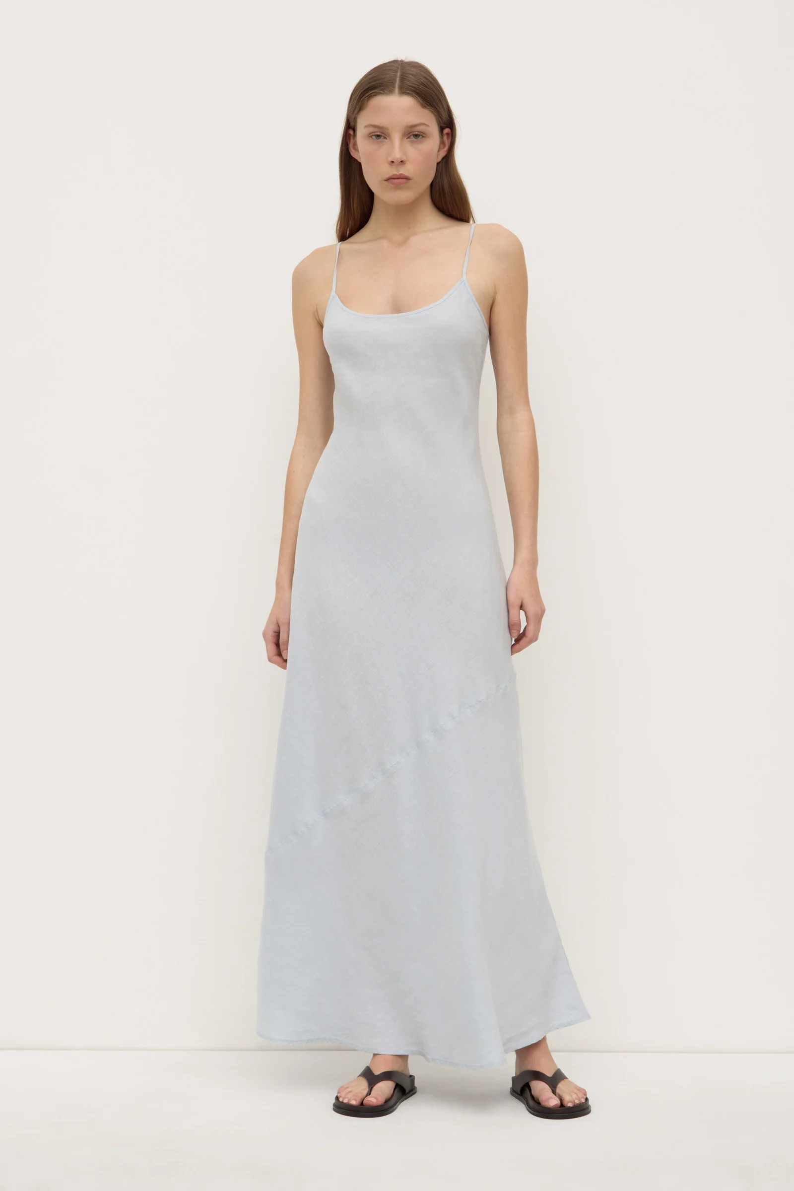 Colette Linen Slip Dress
