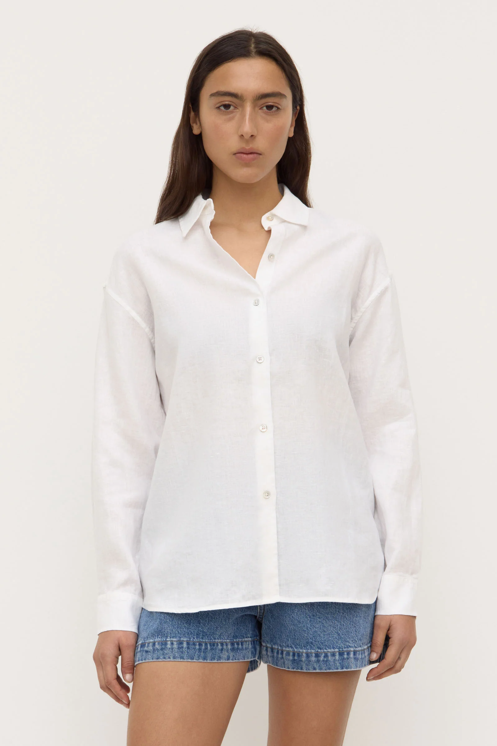 Womens Everyday Linen Shirt