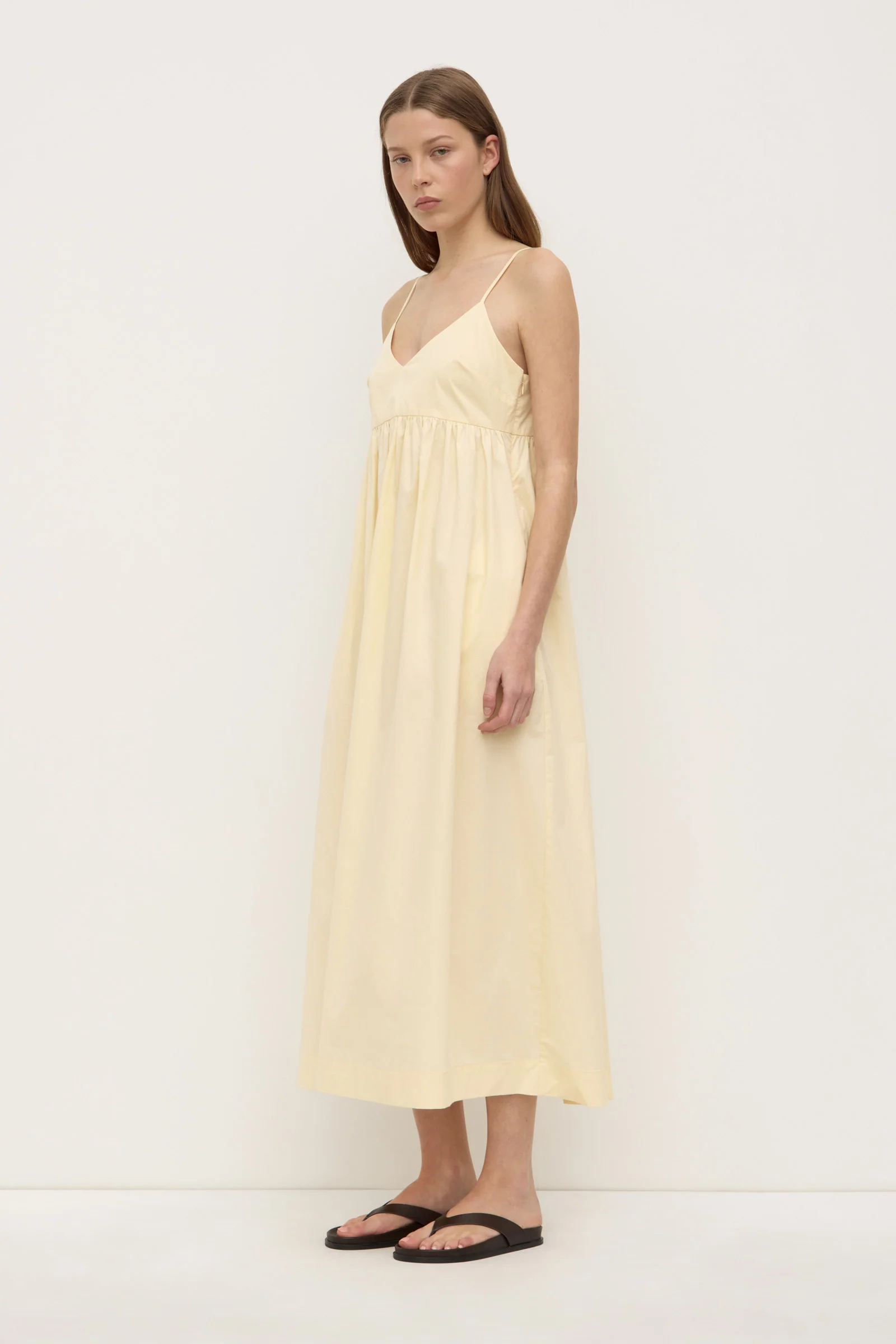 Bronte Poplin Midi Dress