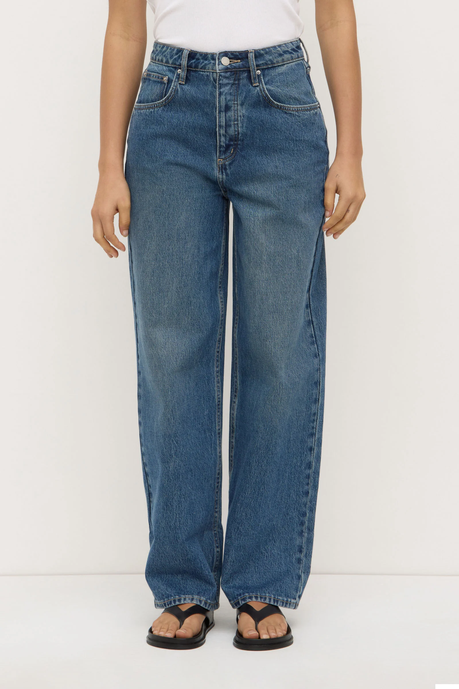 Oversized High Rise Jean