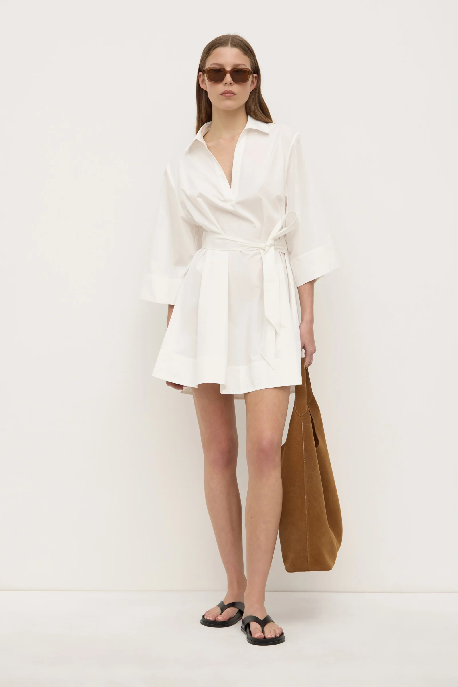 Claire Mini Shirt Dress