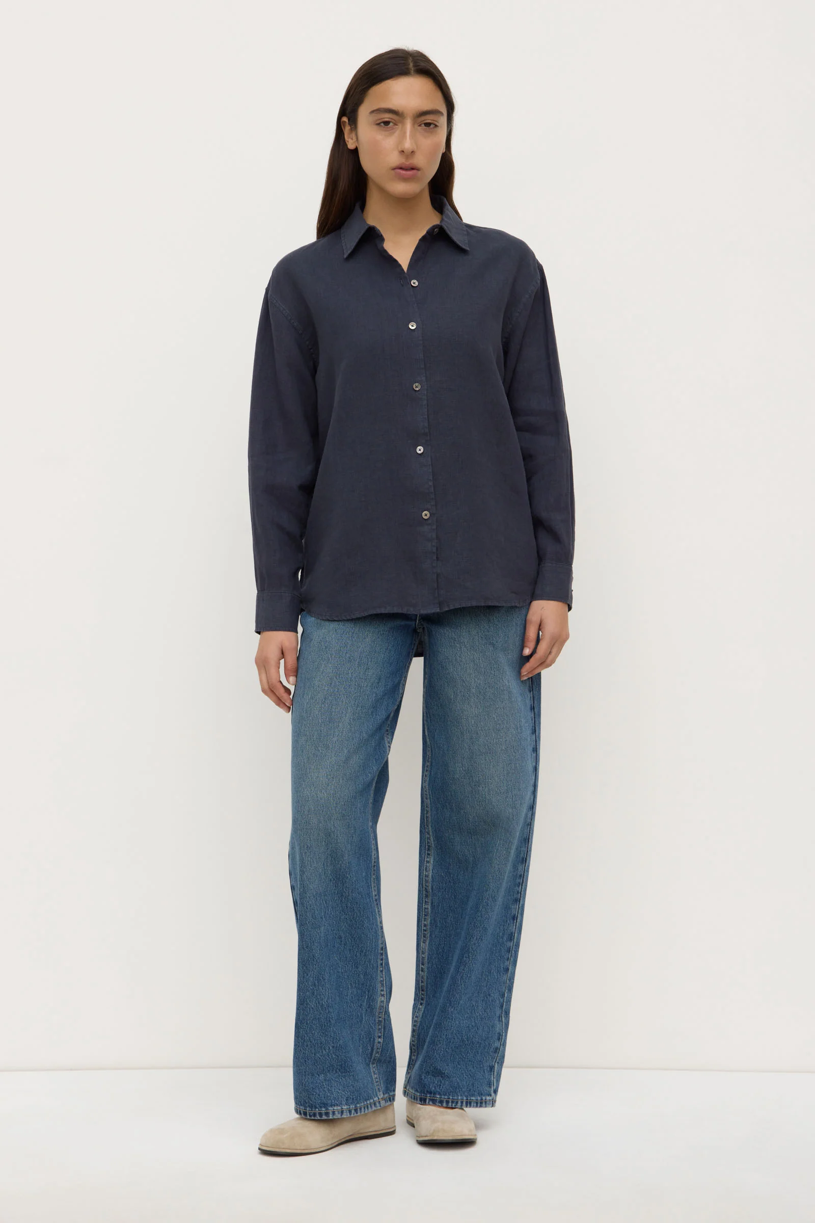 Womens Everyday Linen Shirt