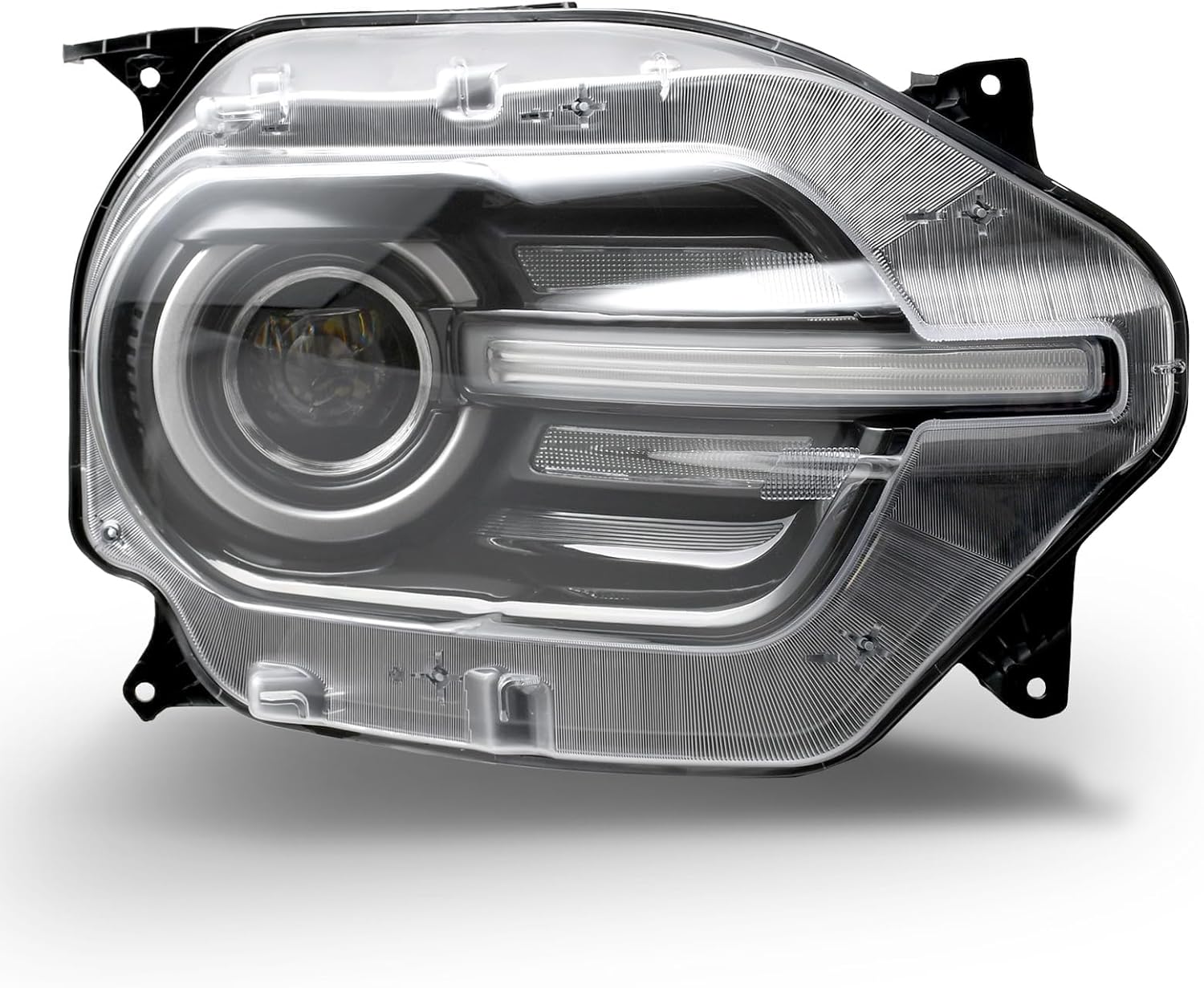 Headlights Assembly LED Compatible with Ford Bronco Sport 2021-2024, Headlamp Right Passenger Side Replacement FO2503412 M1PZ13008L