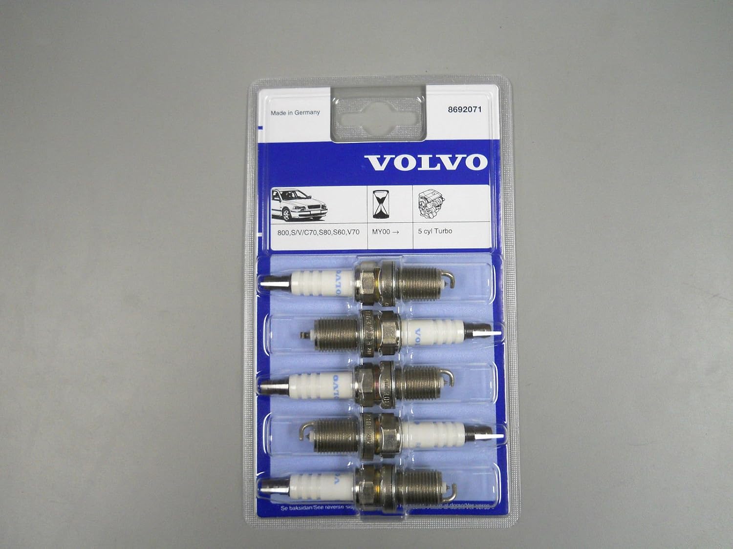 Volvo 8692071, Spark Plug