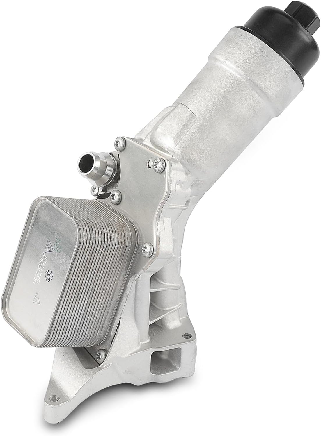 A-Premium Engine Oil Cooler and Oil Filter Housing Compatible with BMW Vehicles - 330e 2016-2018, 530e 2018-2020, 530i 2017-2020, X3 2018-2019, 430i xDrive Gran Coupe 2017-2020, 740e xDrive, X4