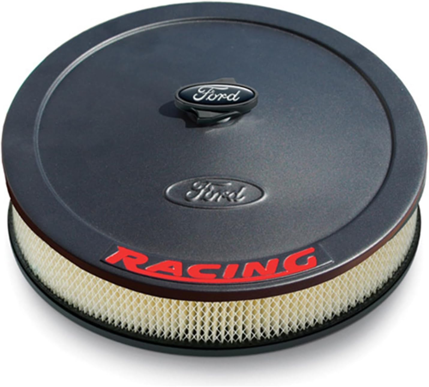 Ford 13in Dia Air Cleaner Kit Black