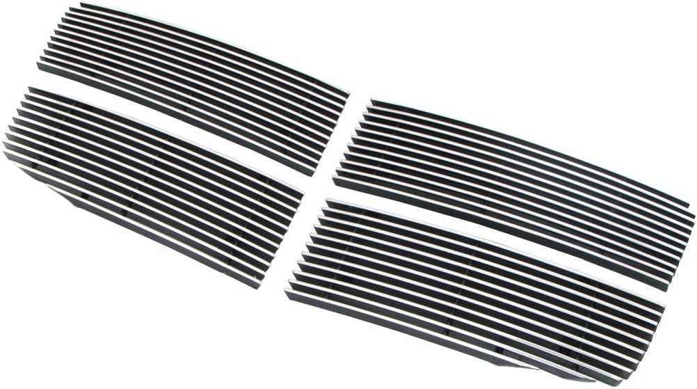 Paramount Restyling 32-0105 Overlay Billet Grille with 4 mm Horizontal Bars, 4 Piece