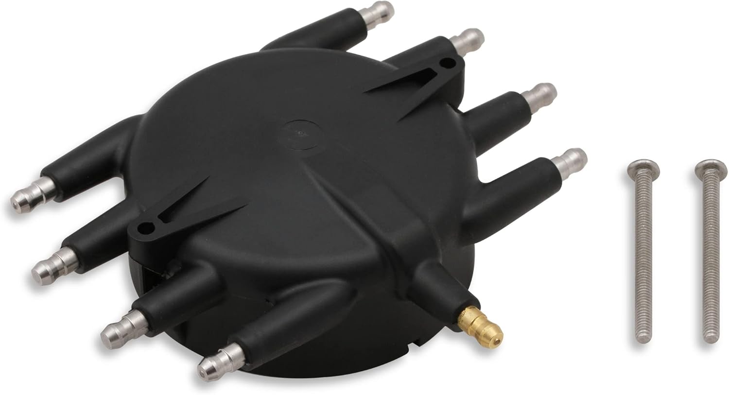 MSD 85413 Crab Style Distributor Cap, Black