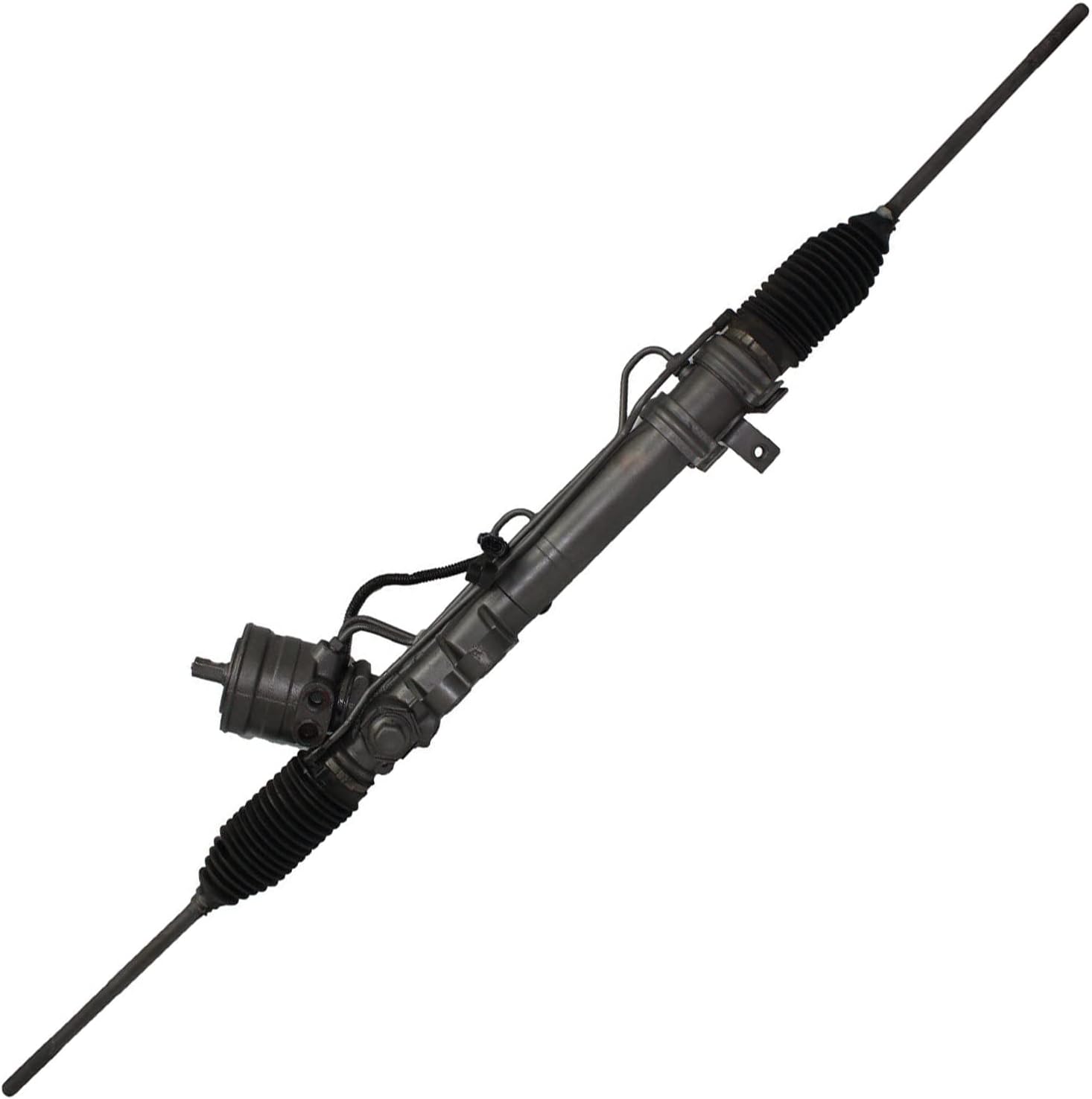 Detroit Axle - Steering Rack and Pinion for Cadillac DeVille Seville Eldorado Complete Power Steering Rack and Pinion Assembly Replacement [with Sensor]
