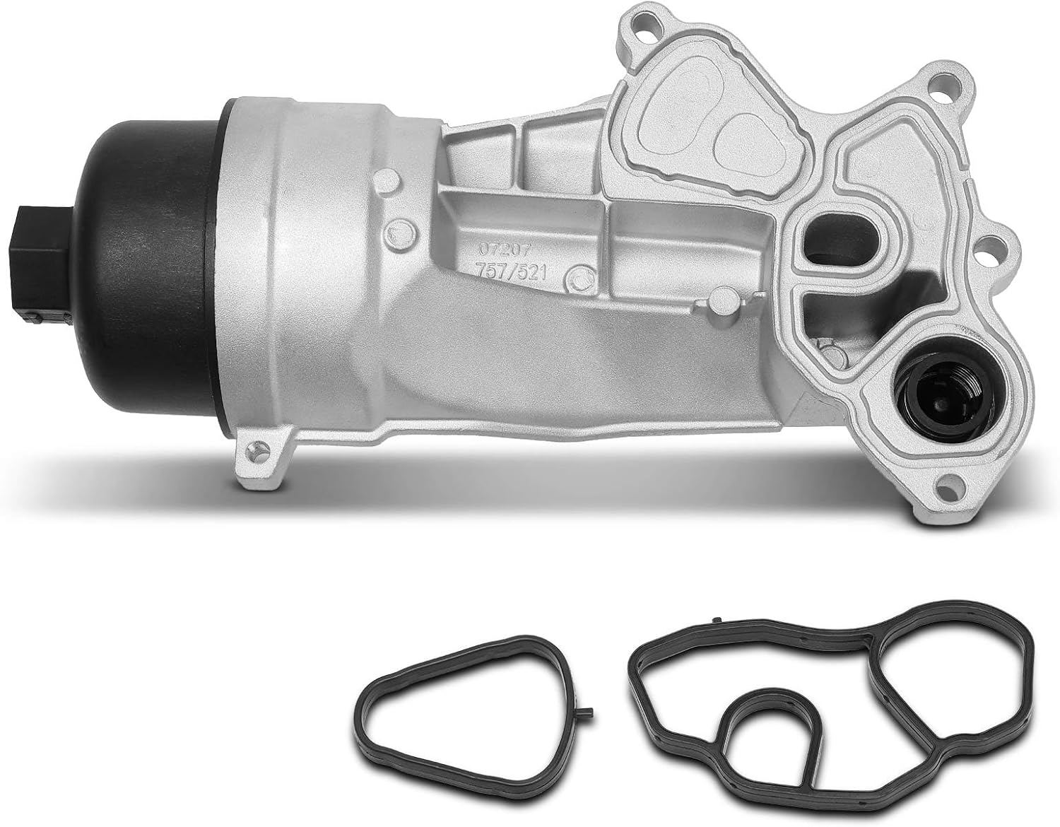 A-Premium Engine Oil Filter Housing Adapter Assembly [with Gasket Kit] Compatible with Mini Vehicles - Cooper 2007 2008 2009-1.6L - Replace 11428643762, 11427558521